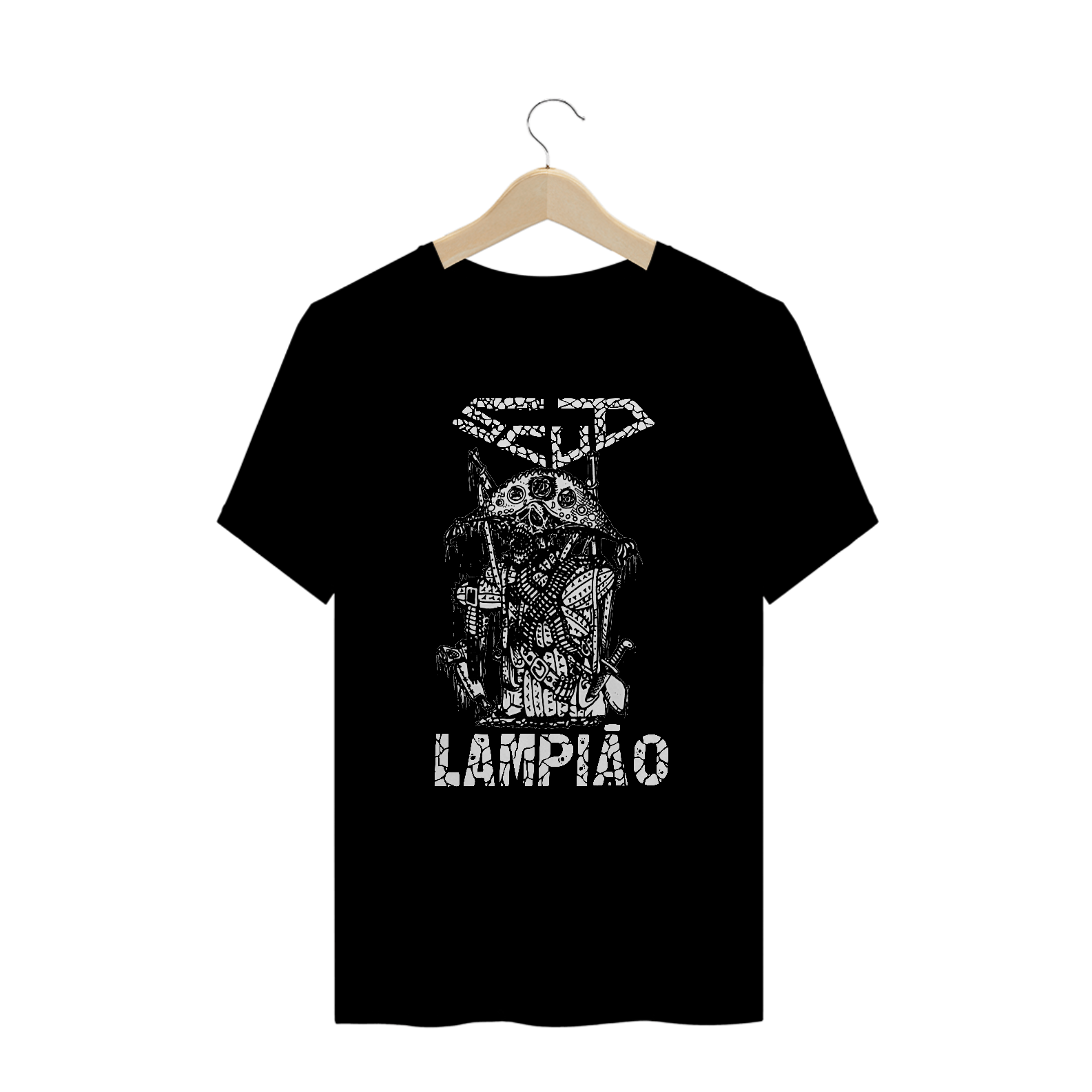 Camiseta Plus Size SCUD - Lampião (demo-tape k7 - 1991)
