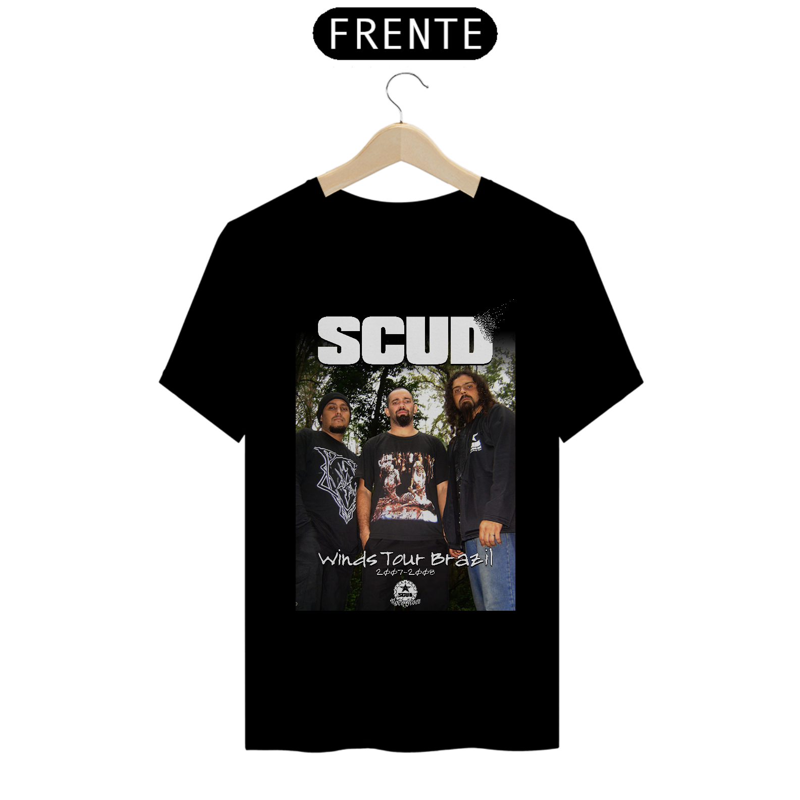 Camiseta SCUD - Winds Tour Brazil - mod. 01