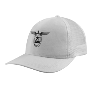 Bone americano SCUD logo Aguia - cor: branco