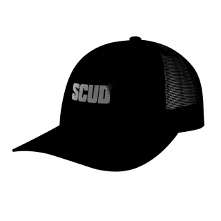 Bone americano SCUD - cor: preto