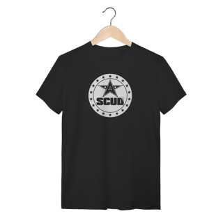 Camiseta SCUD logo - preta