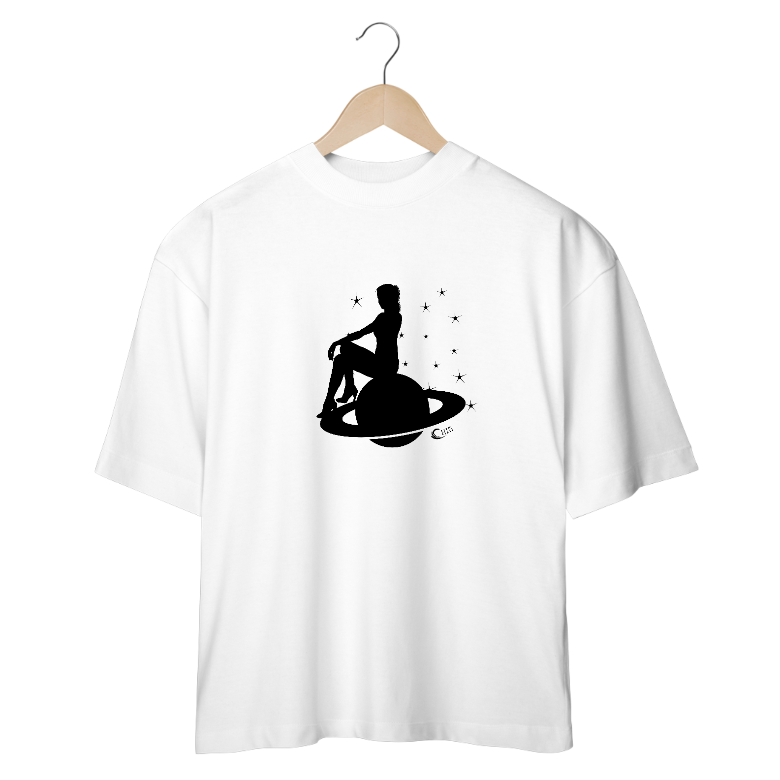 Nome do produto: CAMISET OVERSIZED - VISTA DE SATURNO