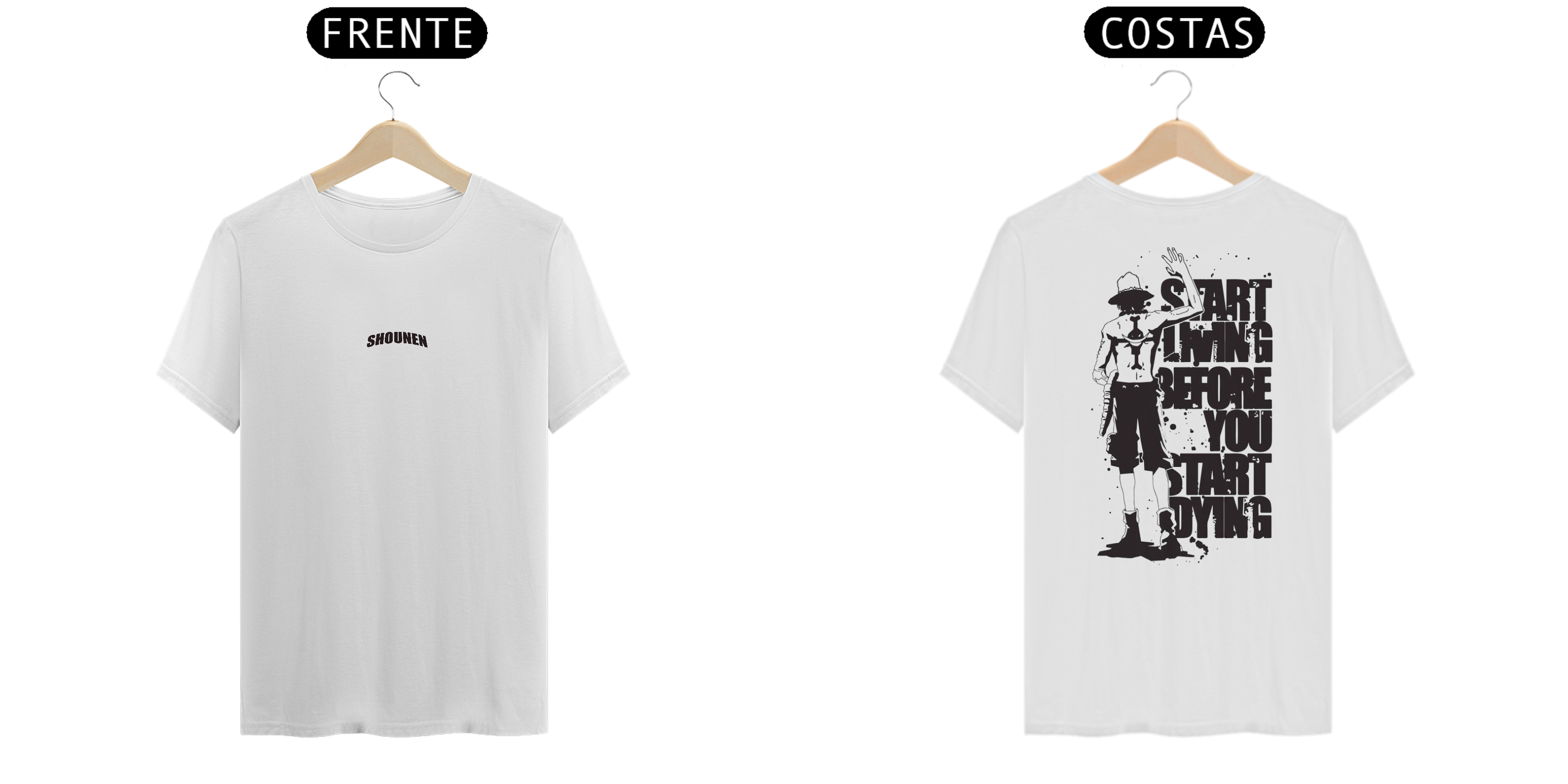 Nome do produto: Camisa T-shirt Premiun - Portugas D. Ace (One Piece)