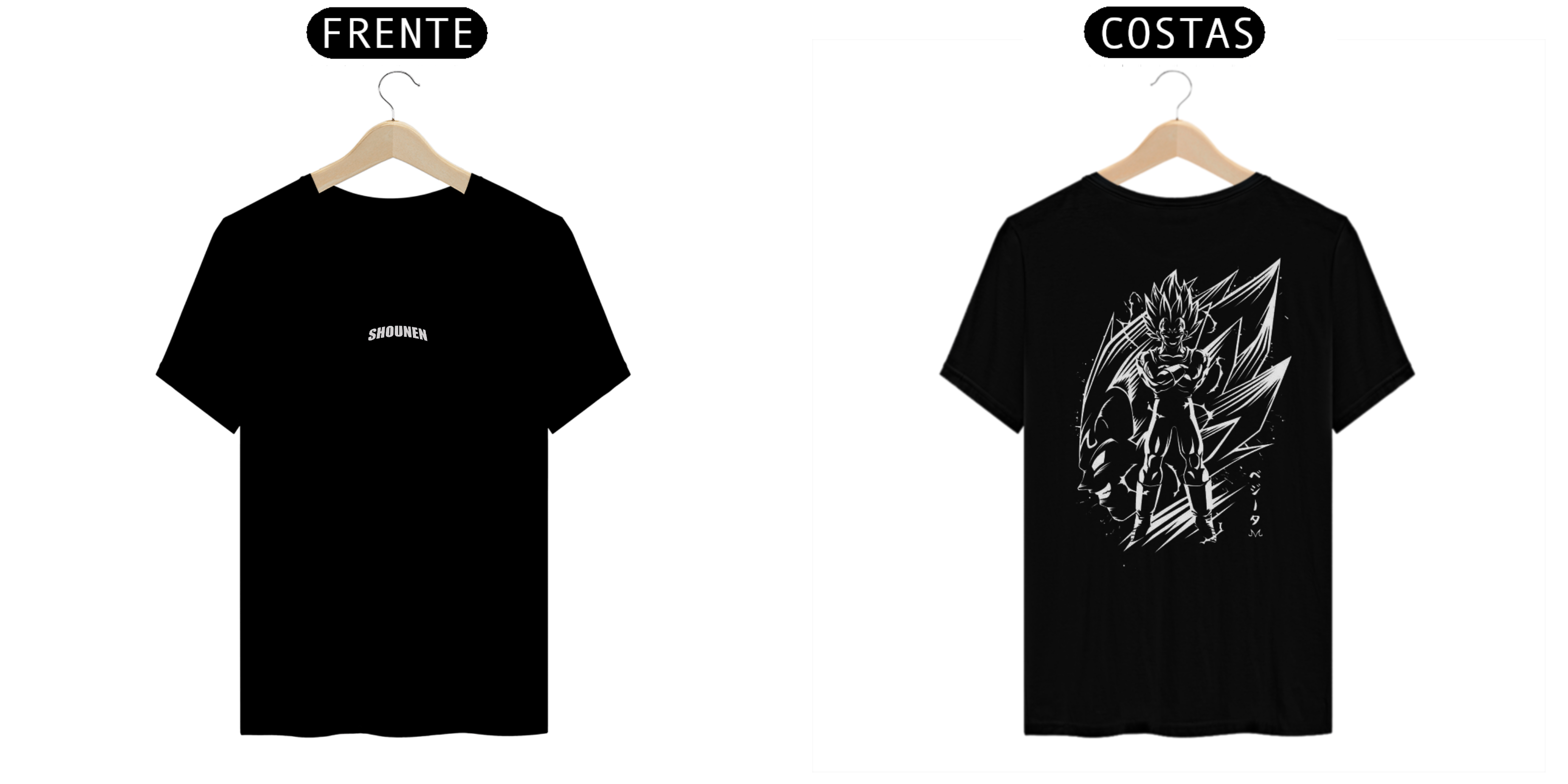 Nome do produto: Camisa T-shirt Premiun - Vegeta (Dragon ball z)