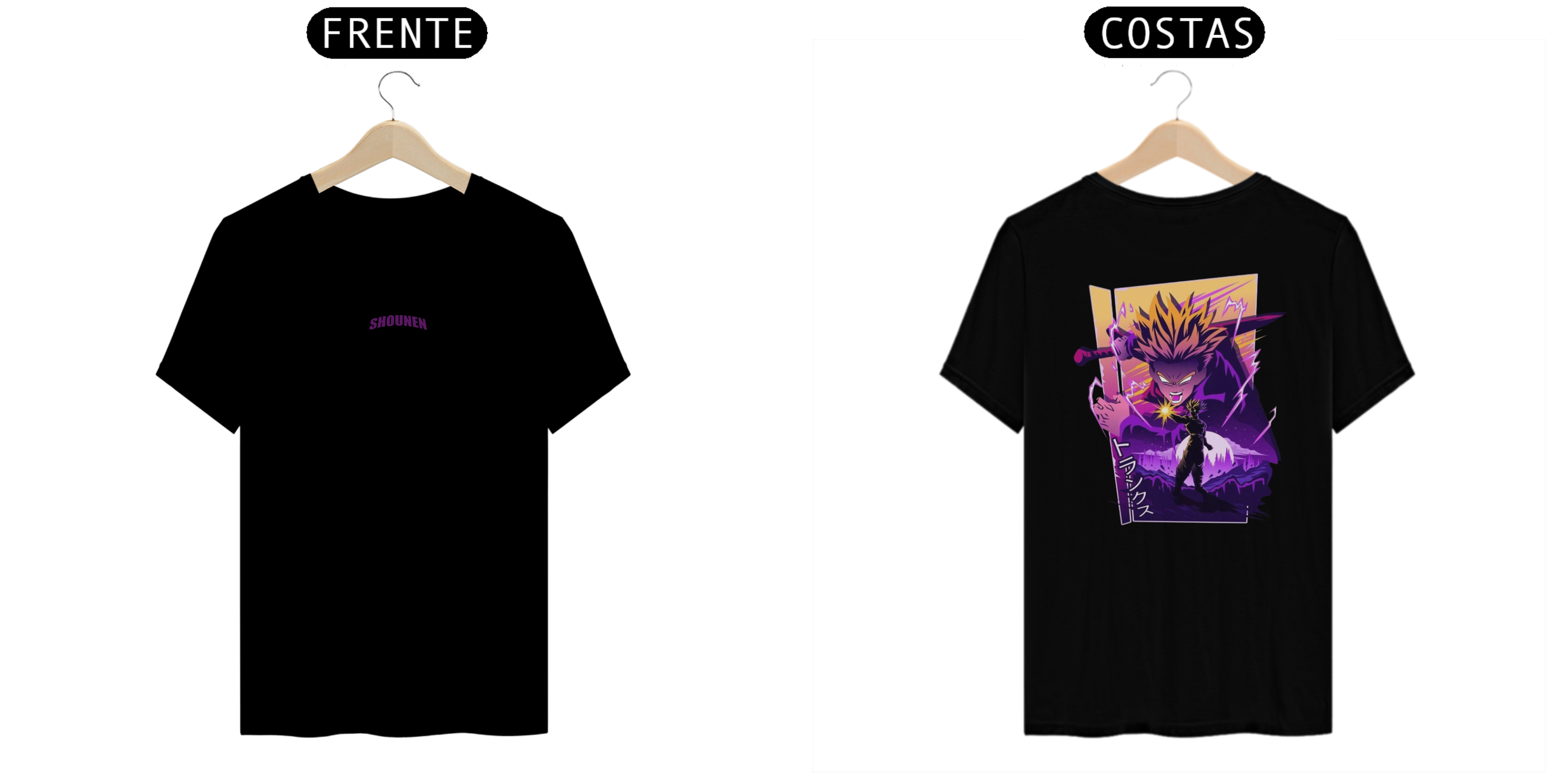 Nome do produto: Camisa T-shirt Premiun - Trunks ( Dragon Ball Z)