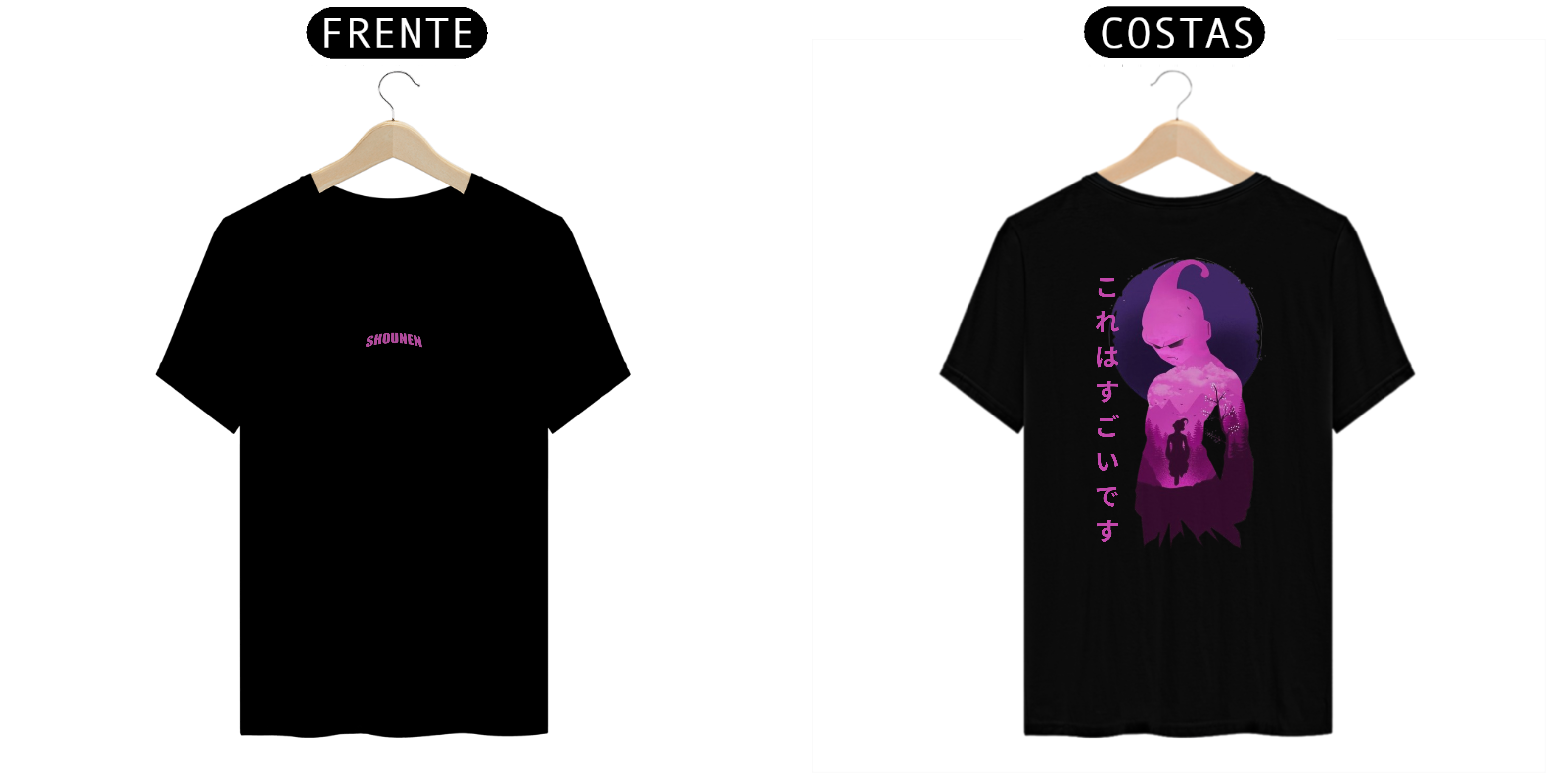 Nome do produto: Camisa T-shirt Premiun - Majin Boo ( Dragon Ball Z)