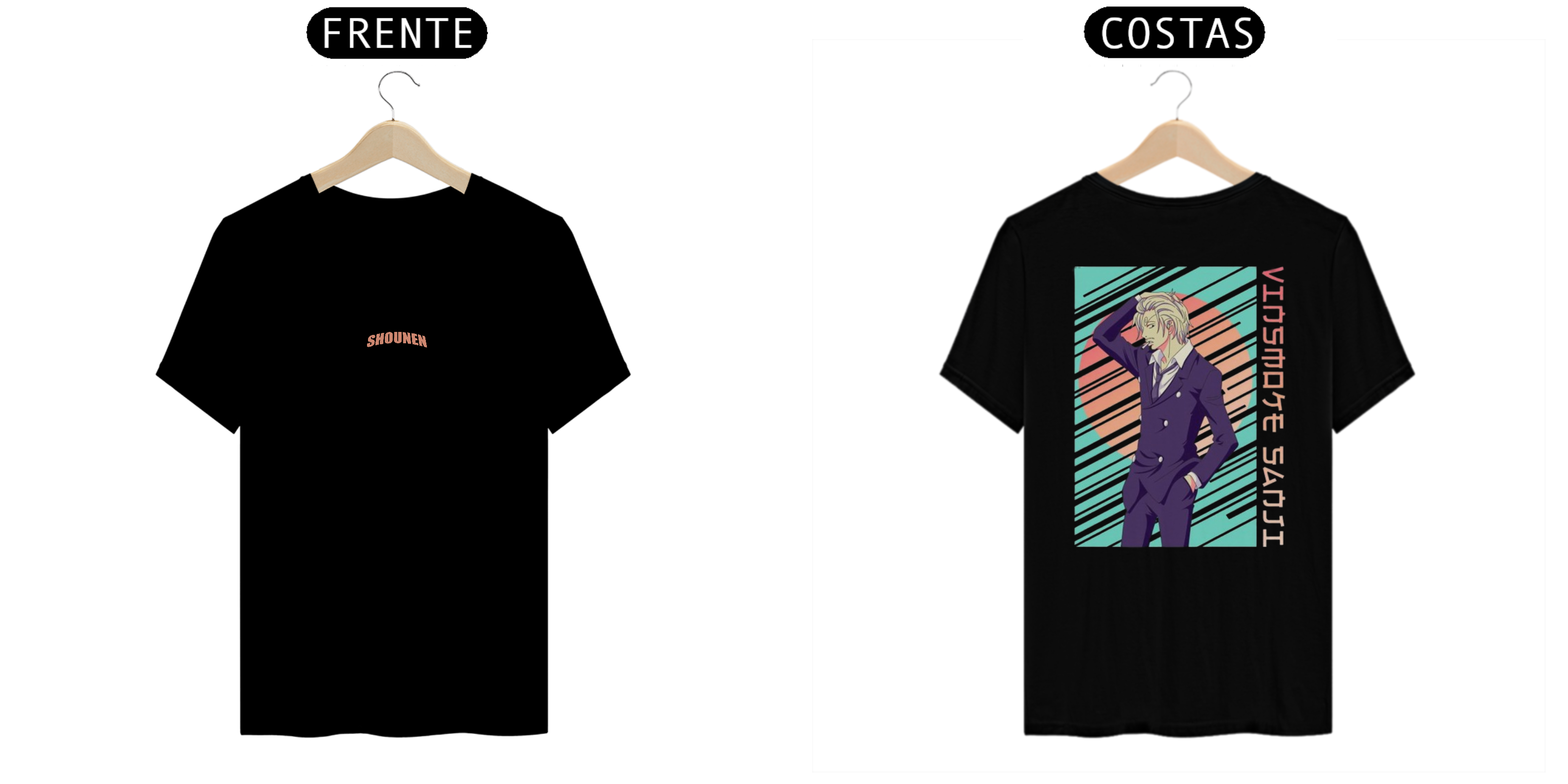 Nome do produto: Camisa T-shirt Premiun - Sanji (One Piece)