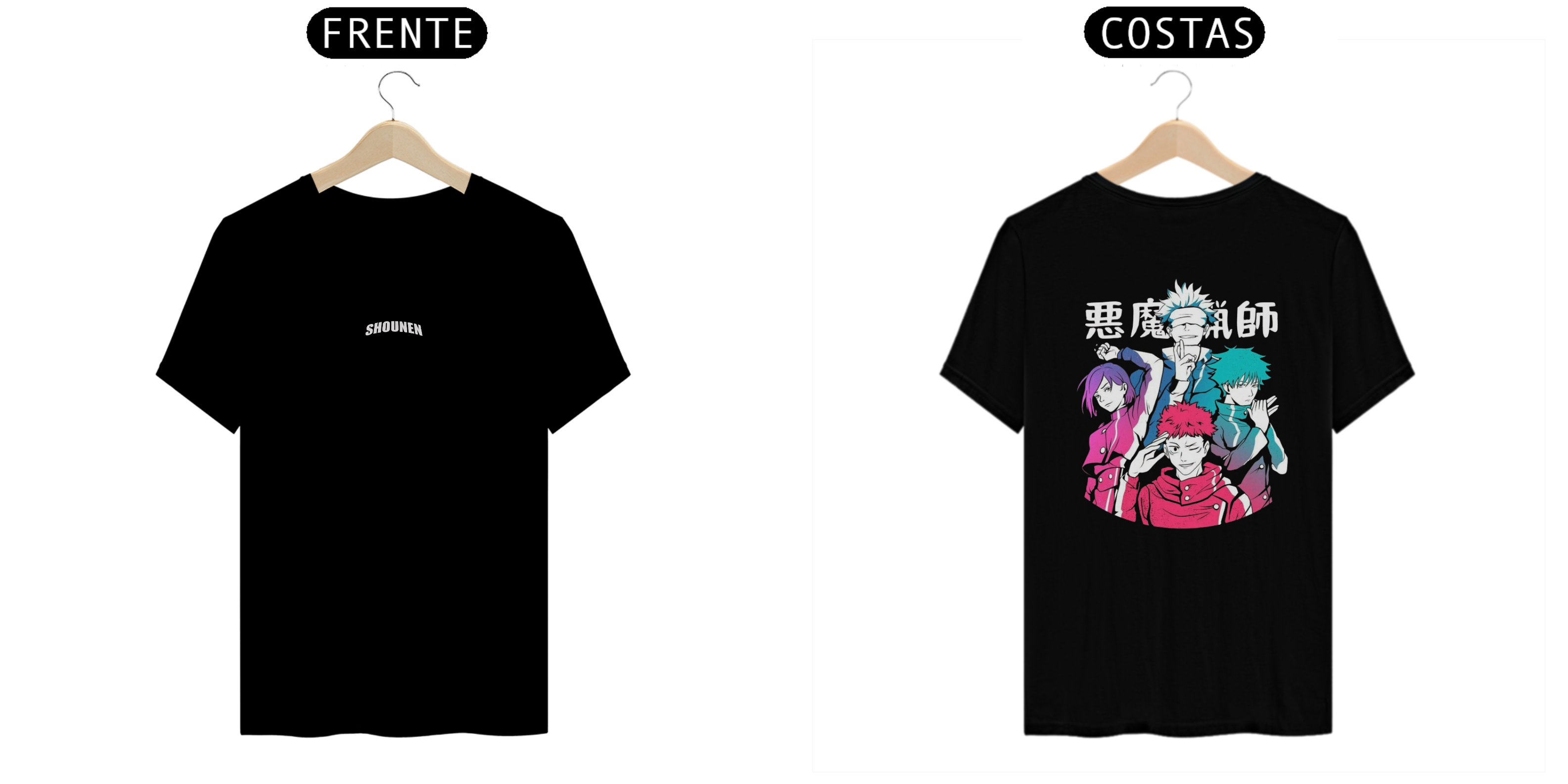 Nome do produto: Camisa T-shirt Premiun - Jujutsu Kaisen