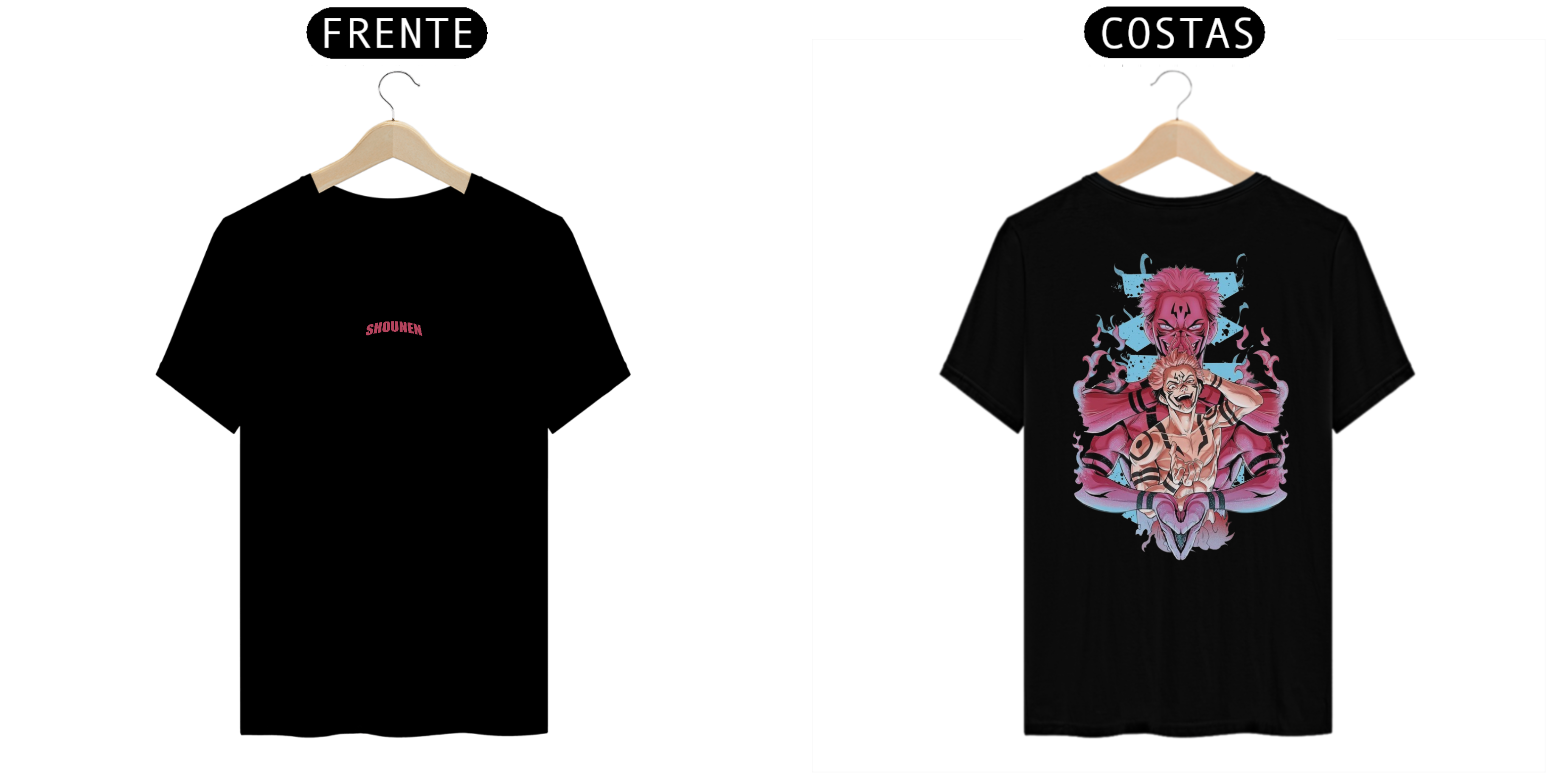 Nome do produto: Camisa T-shirt Premiun - Ryomen Sukuna  (Jujutsu Kaisen)