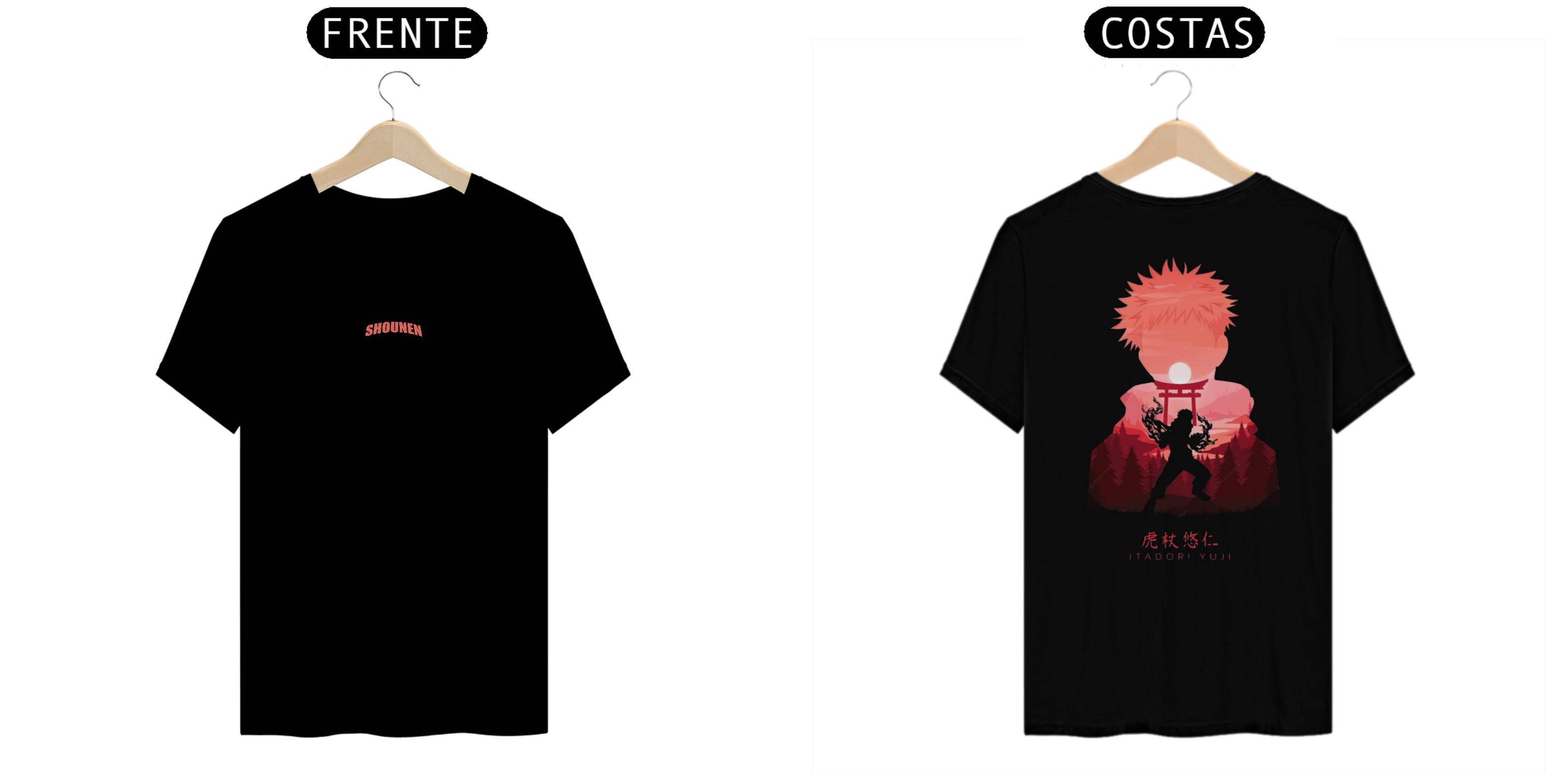 Nome do produto: Camisa T-shirt Premiun - Yuji Itadori (Jujutsu Kaisen)