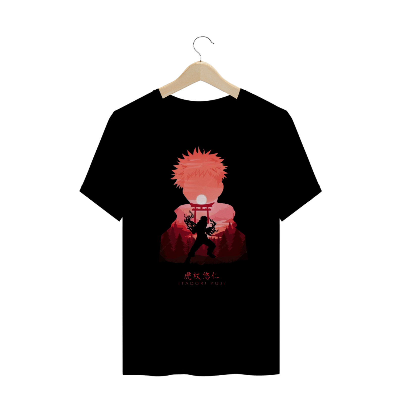 Nome do produto: Camisa T-shirt Plus Size - Yuji Itadori (Jujutsu Kaisen)