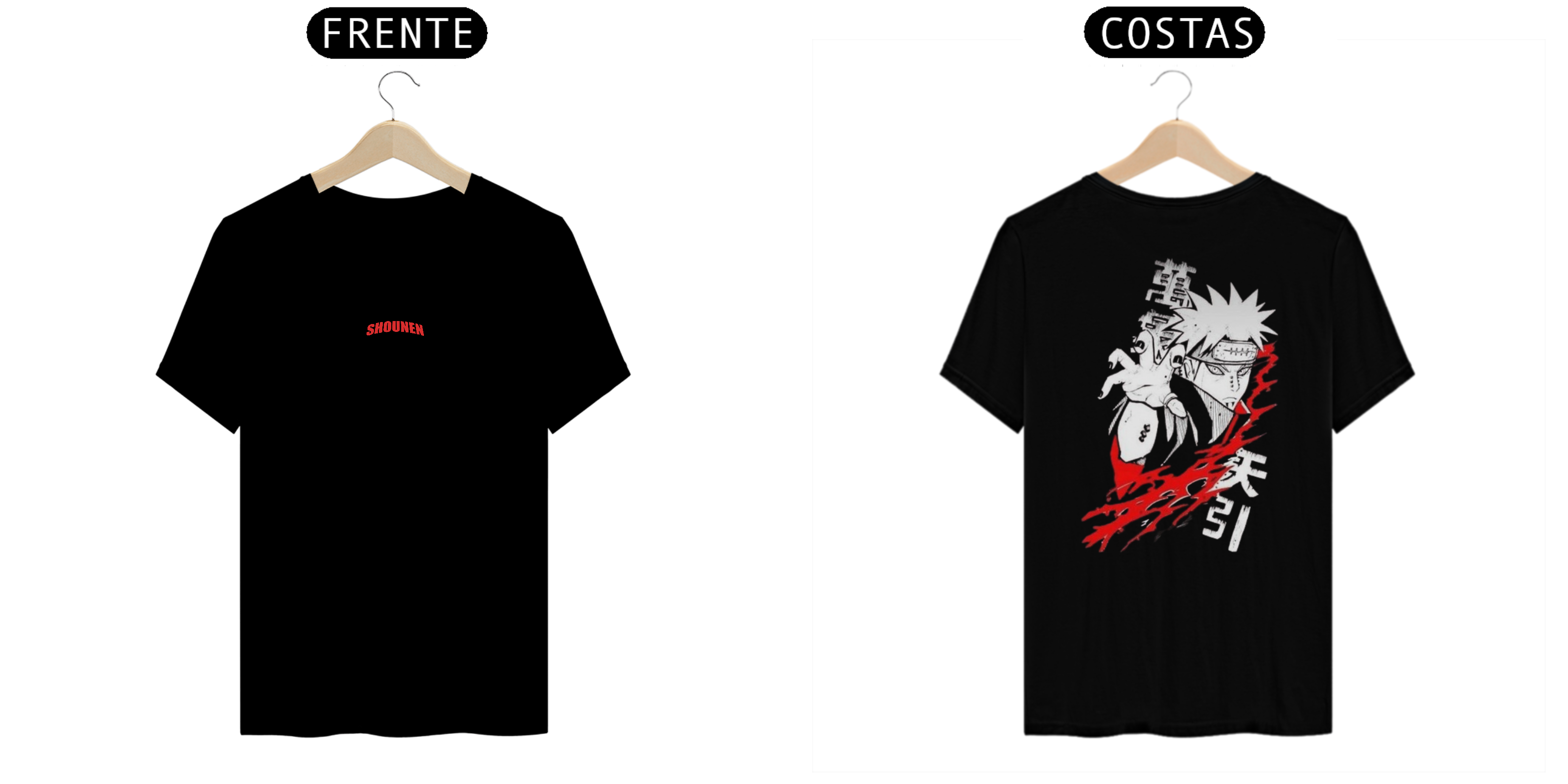 Nome do produto: Camisa T-shirt Premiun - Pain ( Naruto)