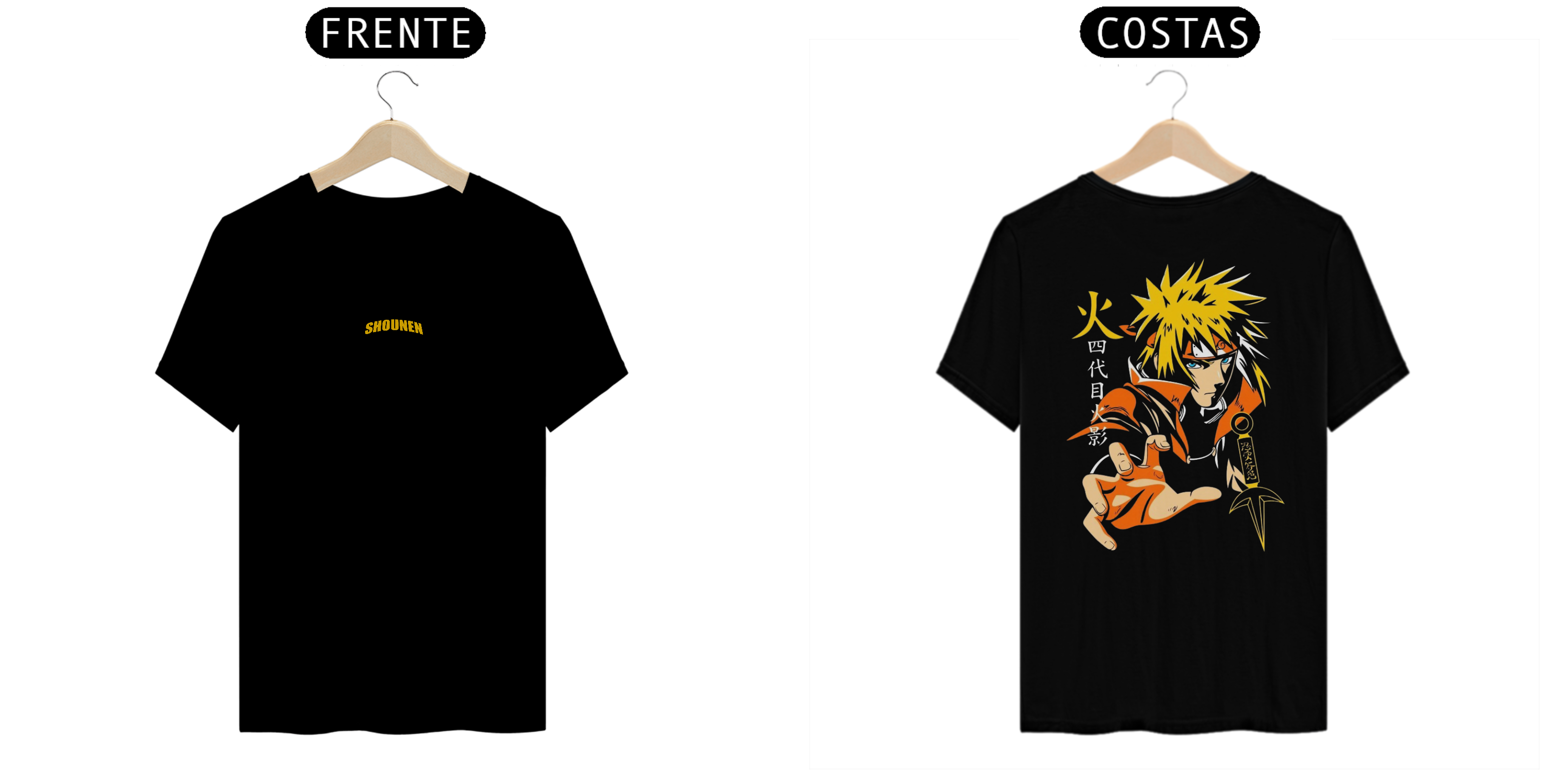 Nome do produto: Camisa T-shirt Premiun - Minato Namikase ( Naruto)