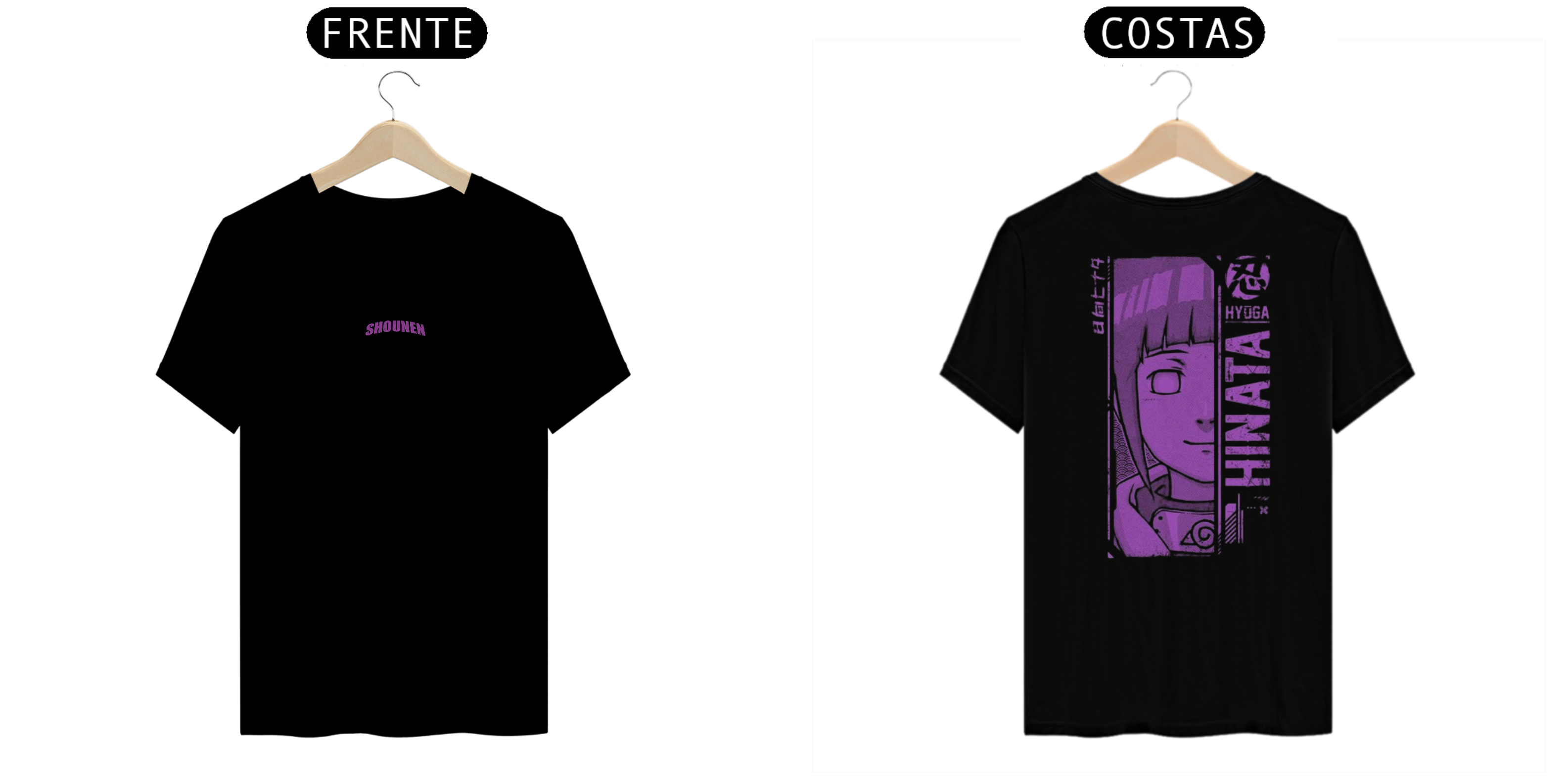 Nome do produto: Camisa T-shirt Premiun - Hinata Hyuga ( Naruto)