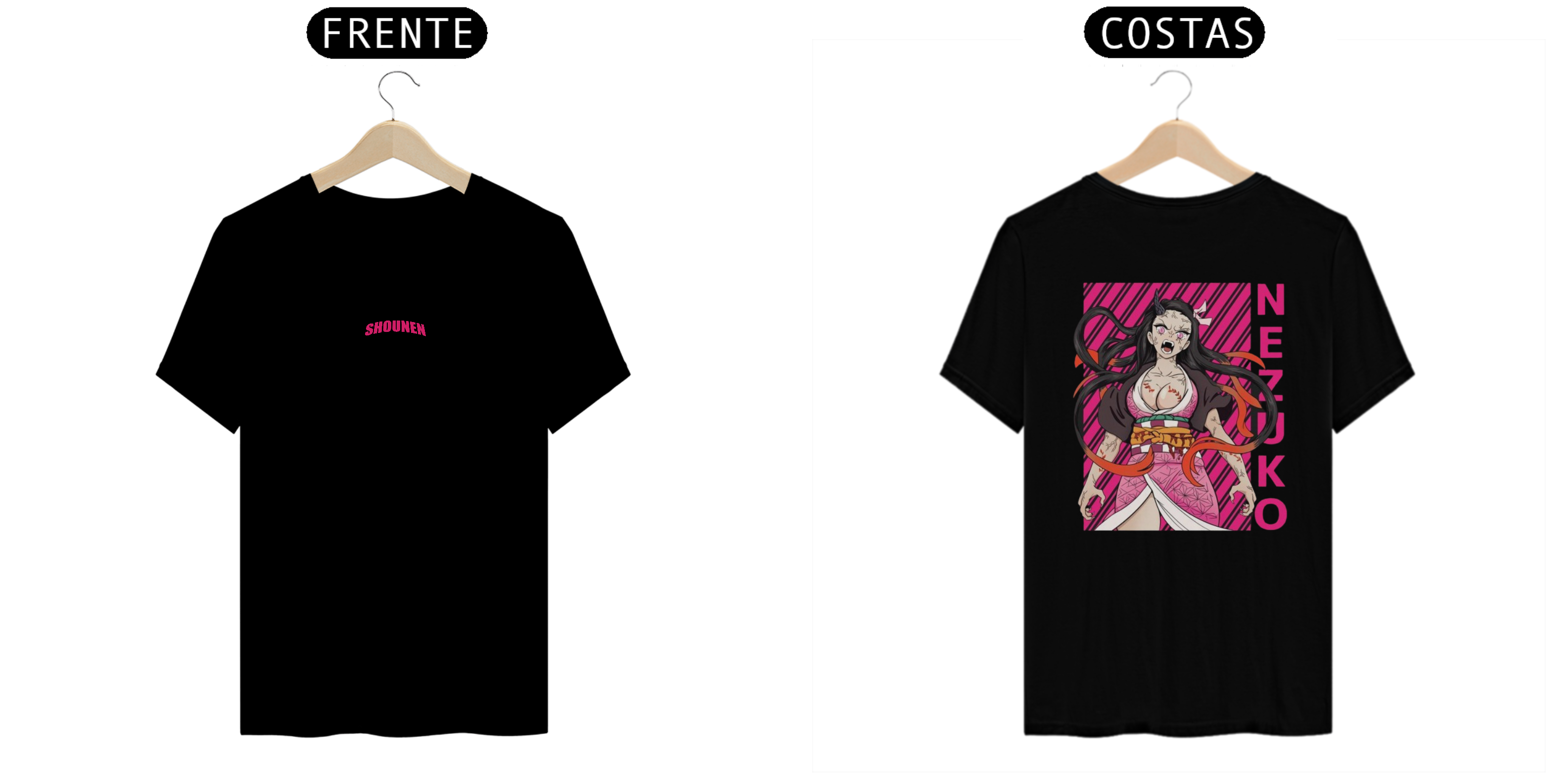 Nome do produto: Camisa T-shirt Premiun - Nezuko (kimetsu no yaiba)