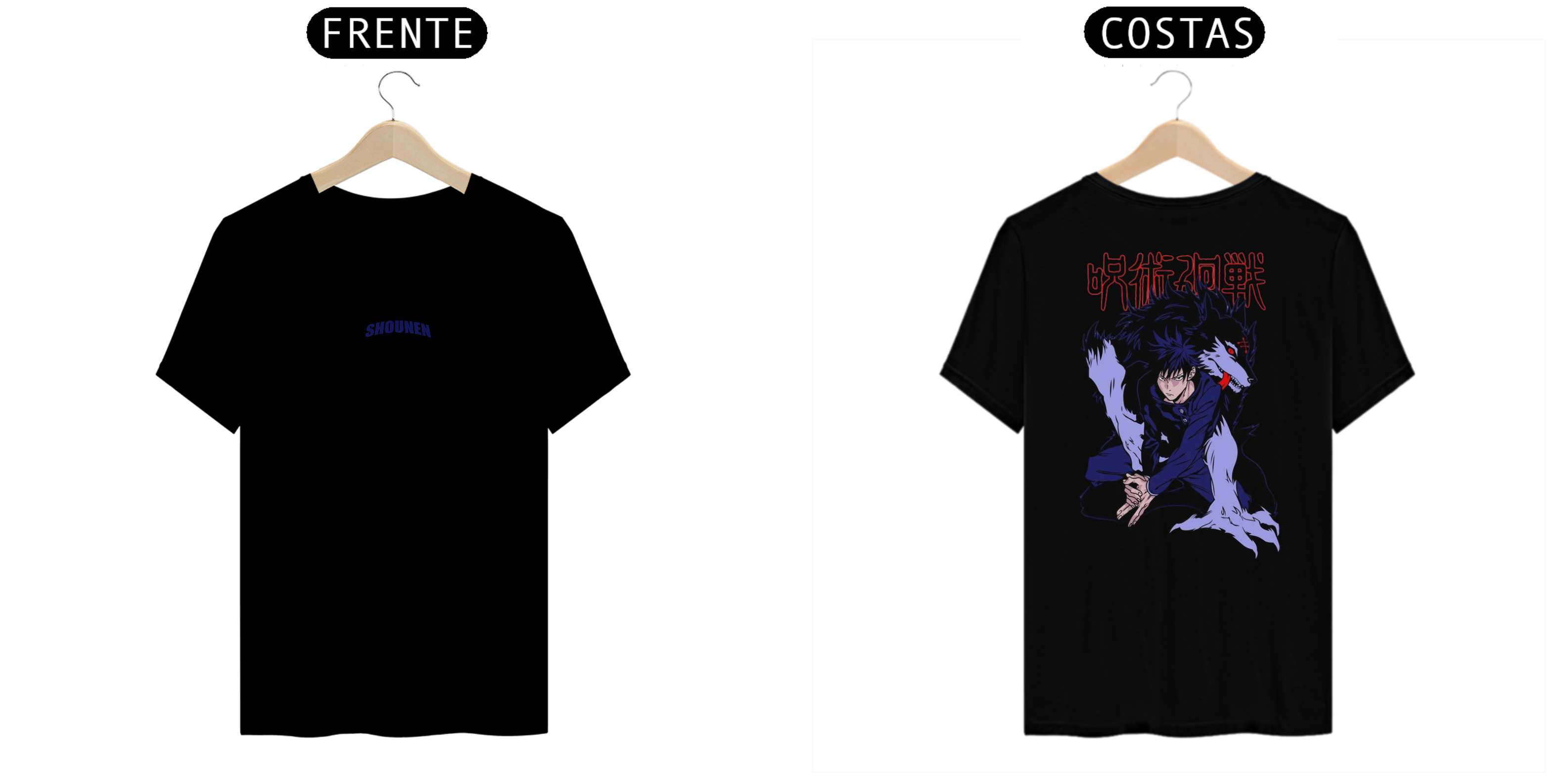 Nome do produto: Camisa T-shirt Premiun - Megumi Fushiguro (Jujutsu Kaisen)