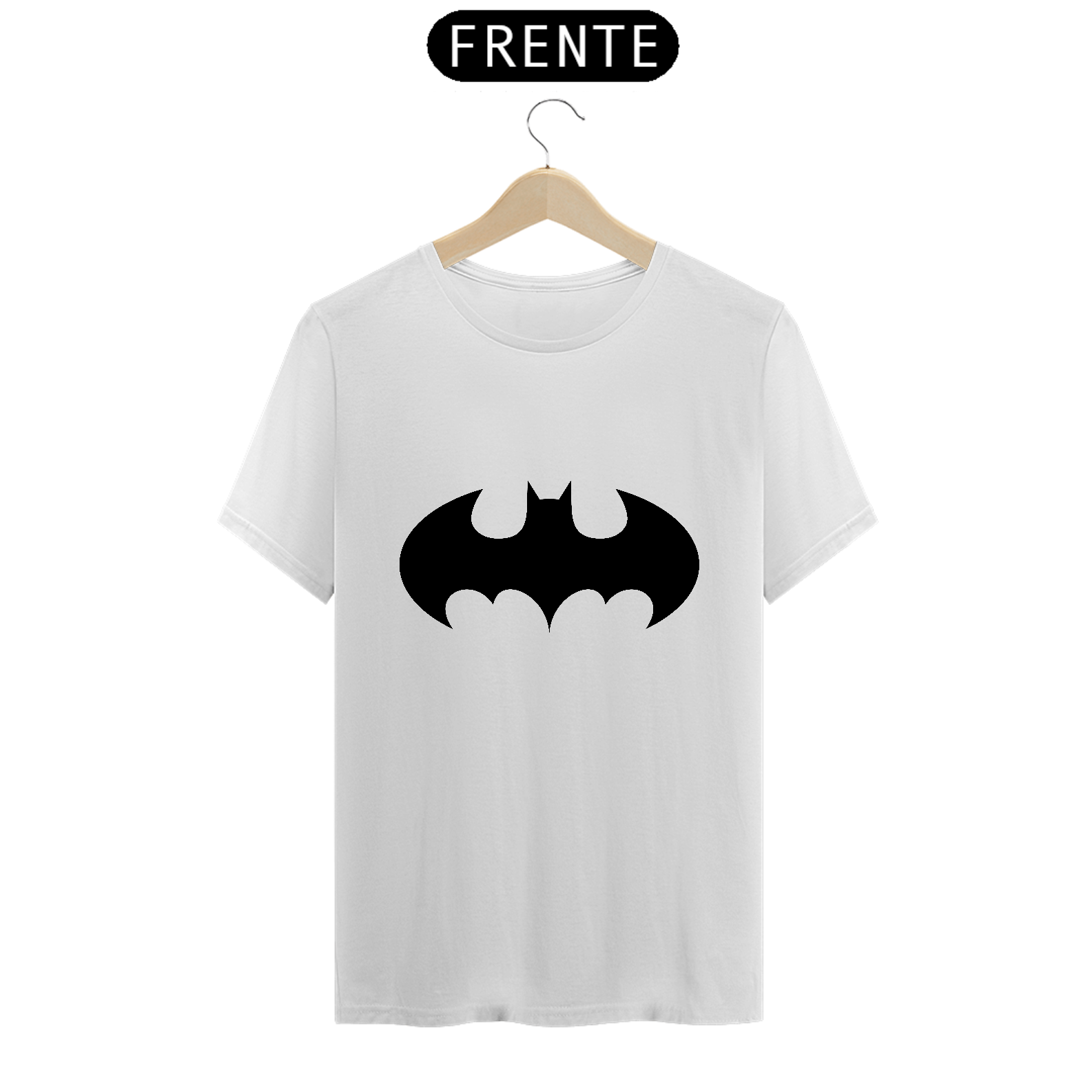 Nome do produto: Camisa do logo do Batman T-Shirt Clássica