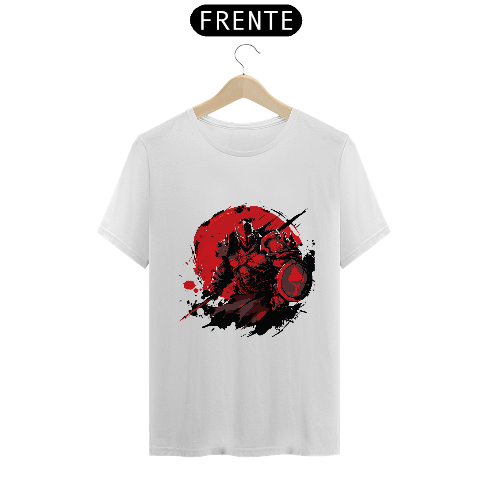 Nome do produto: Camisa Guerreiro Gráfico T-Shirt Clássica 