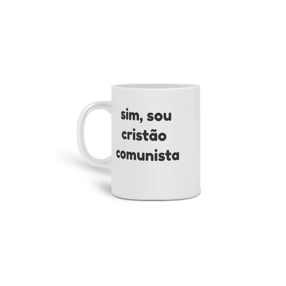 Nome do produto: Cristão e Comunista, sim senhor