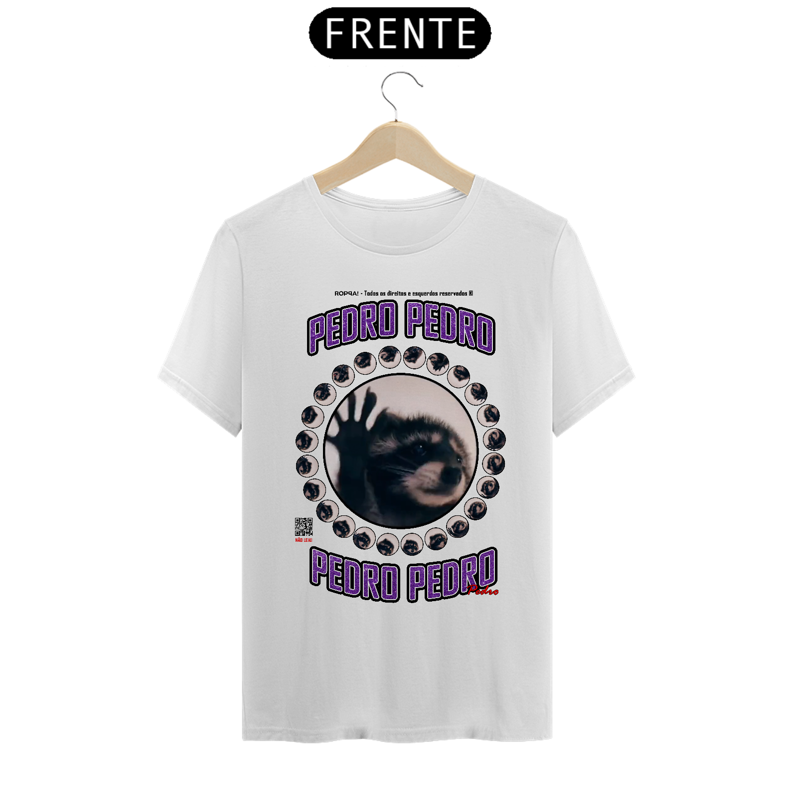 Nome do produto: Pedro Pedro - Frente Branca