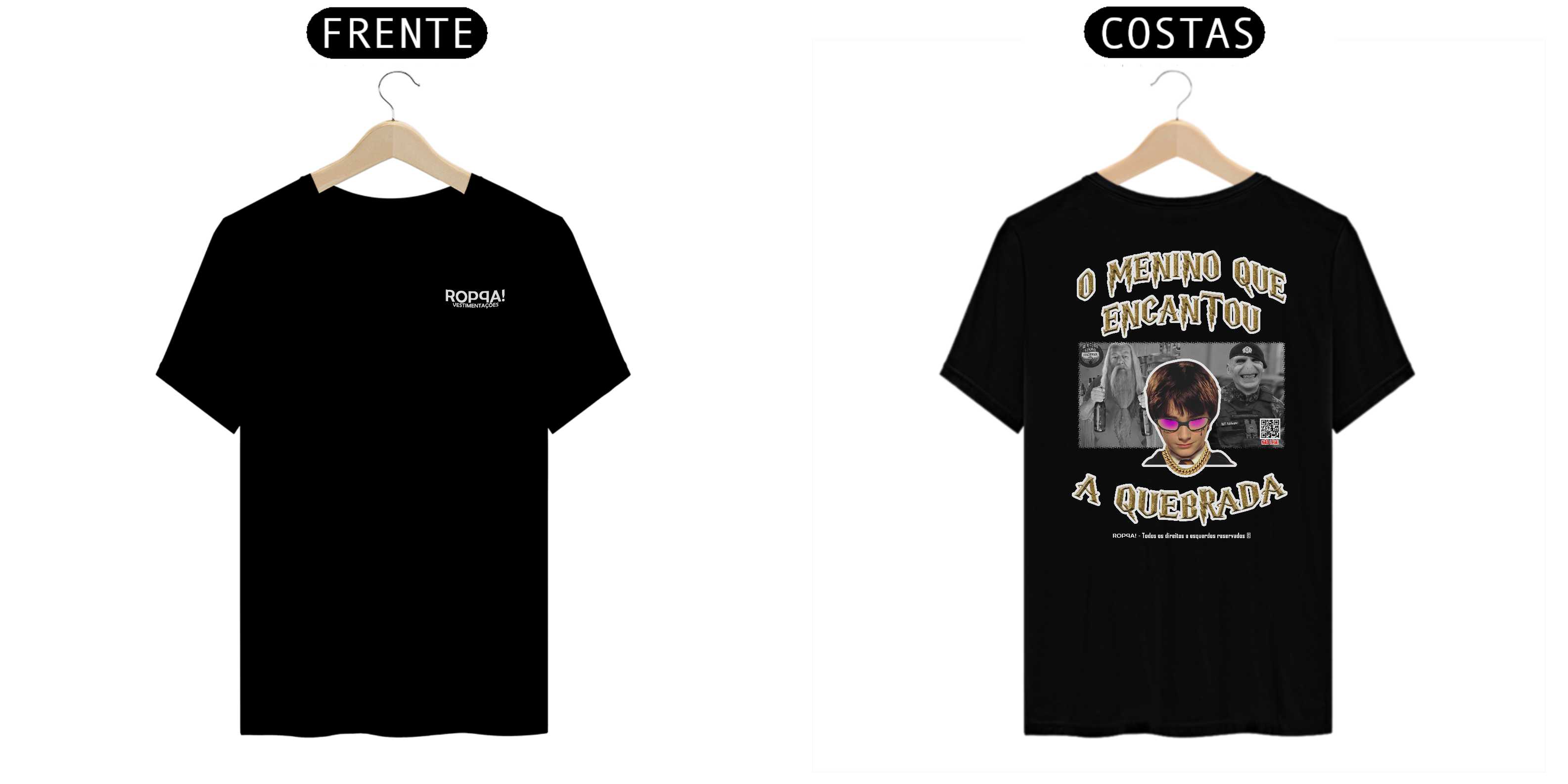 Nome do produto: Harry - Costas Preta