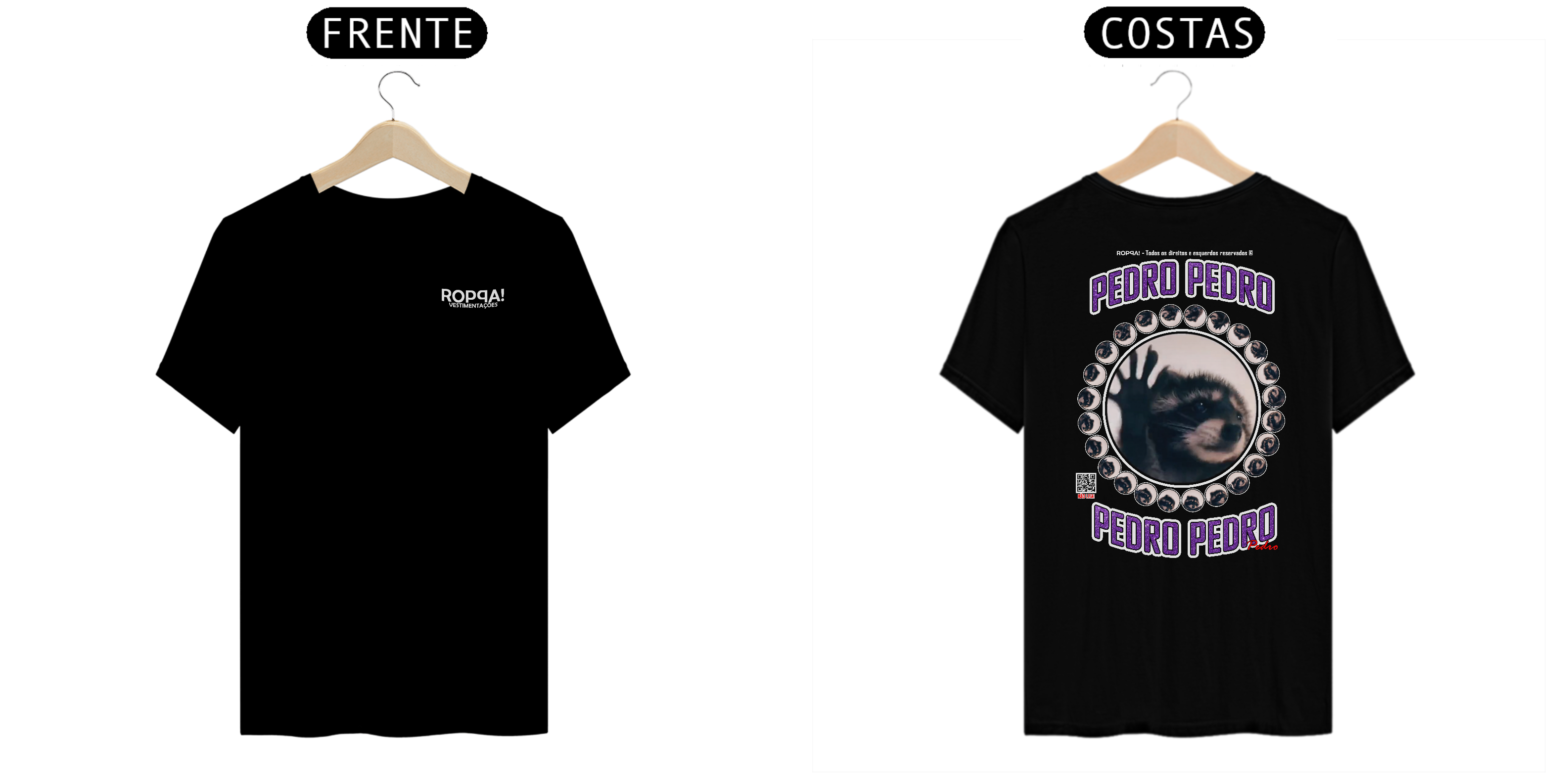 Nome do produto: Pedro Pedro - Costas Preta