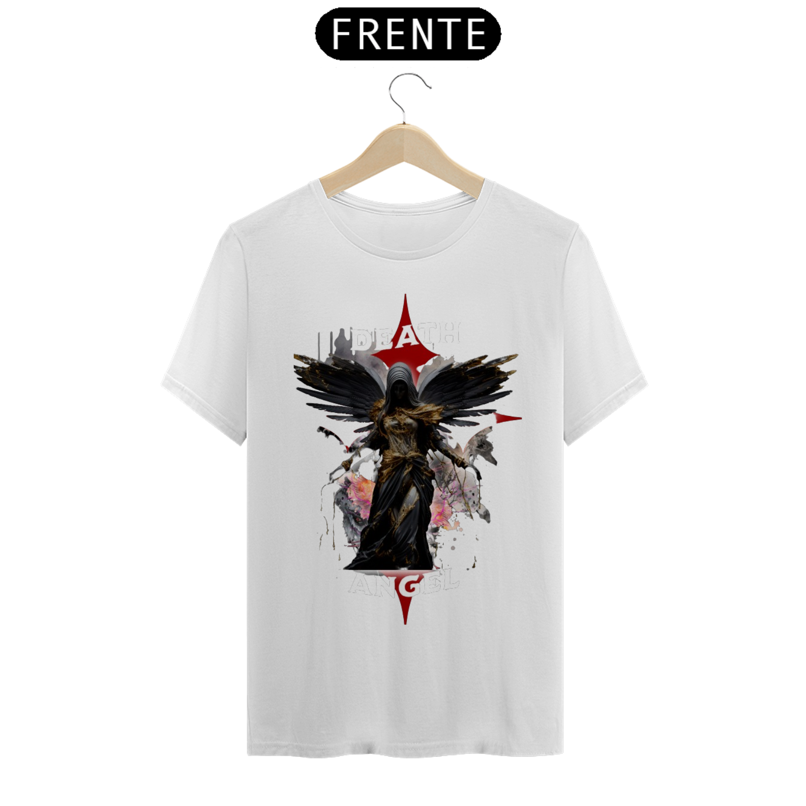 Nome do produto: Camiseta T-Shirt Death Angel
