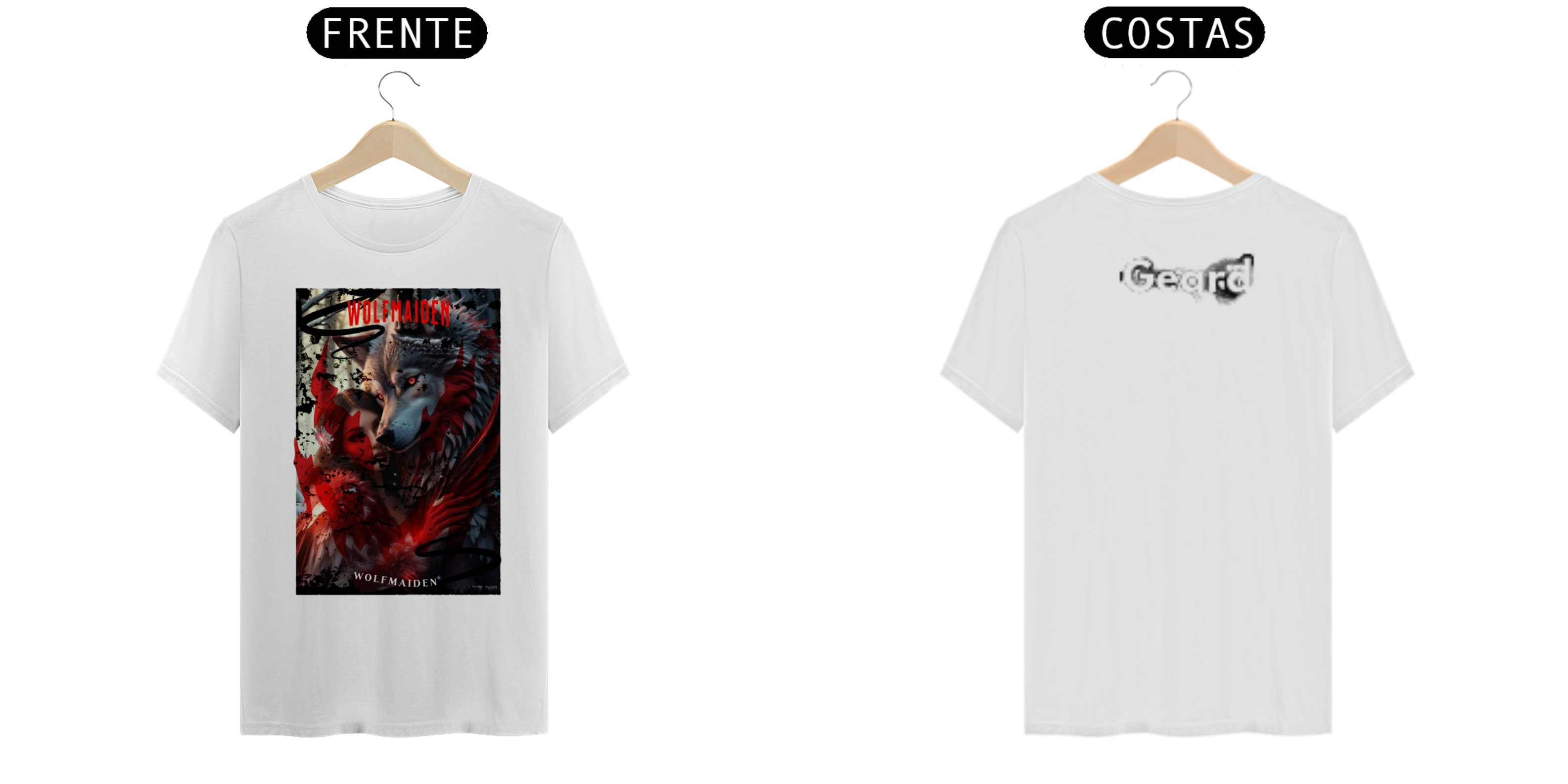Nome do produto: Camiseta T-Shirt Wolmaiden