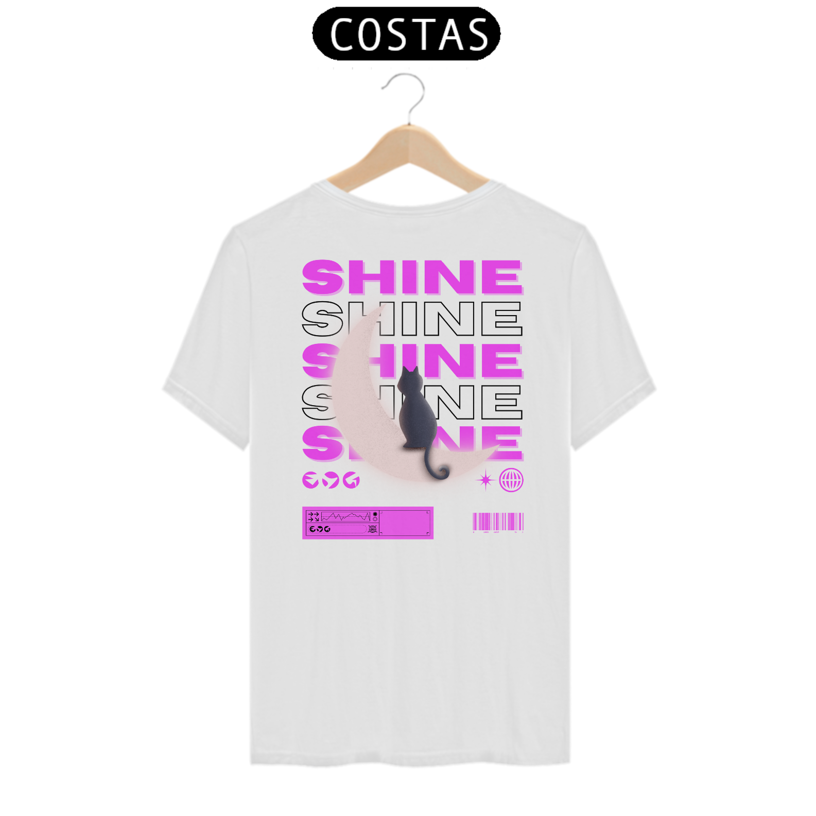 Nome do produto: Camiseta Classic - SHINE
