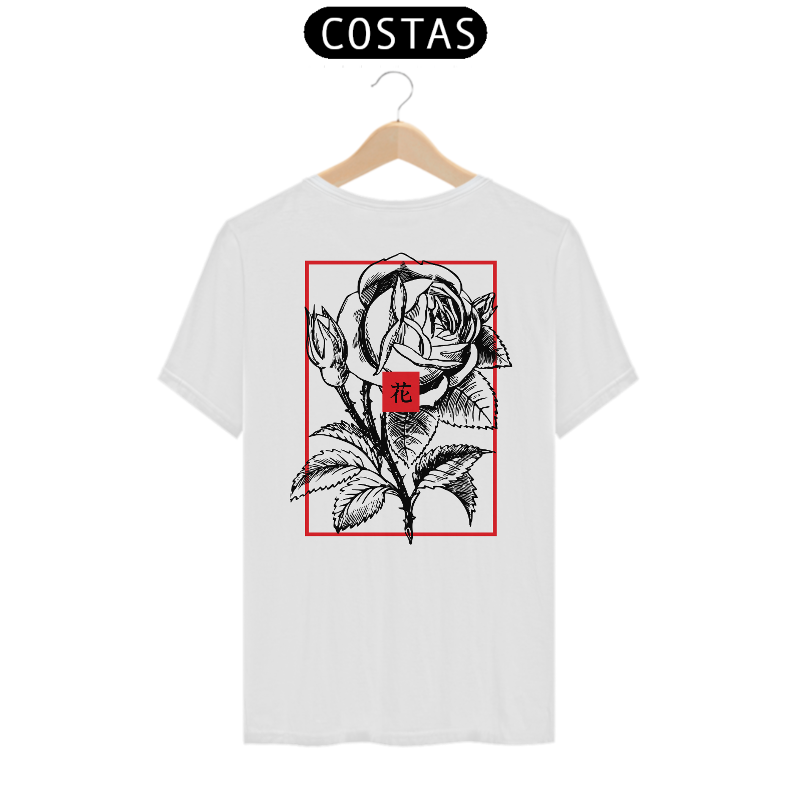 Nome do produto: Camiseta Classic - Flores