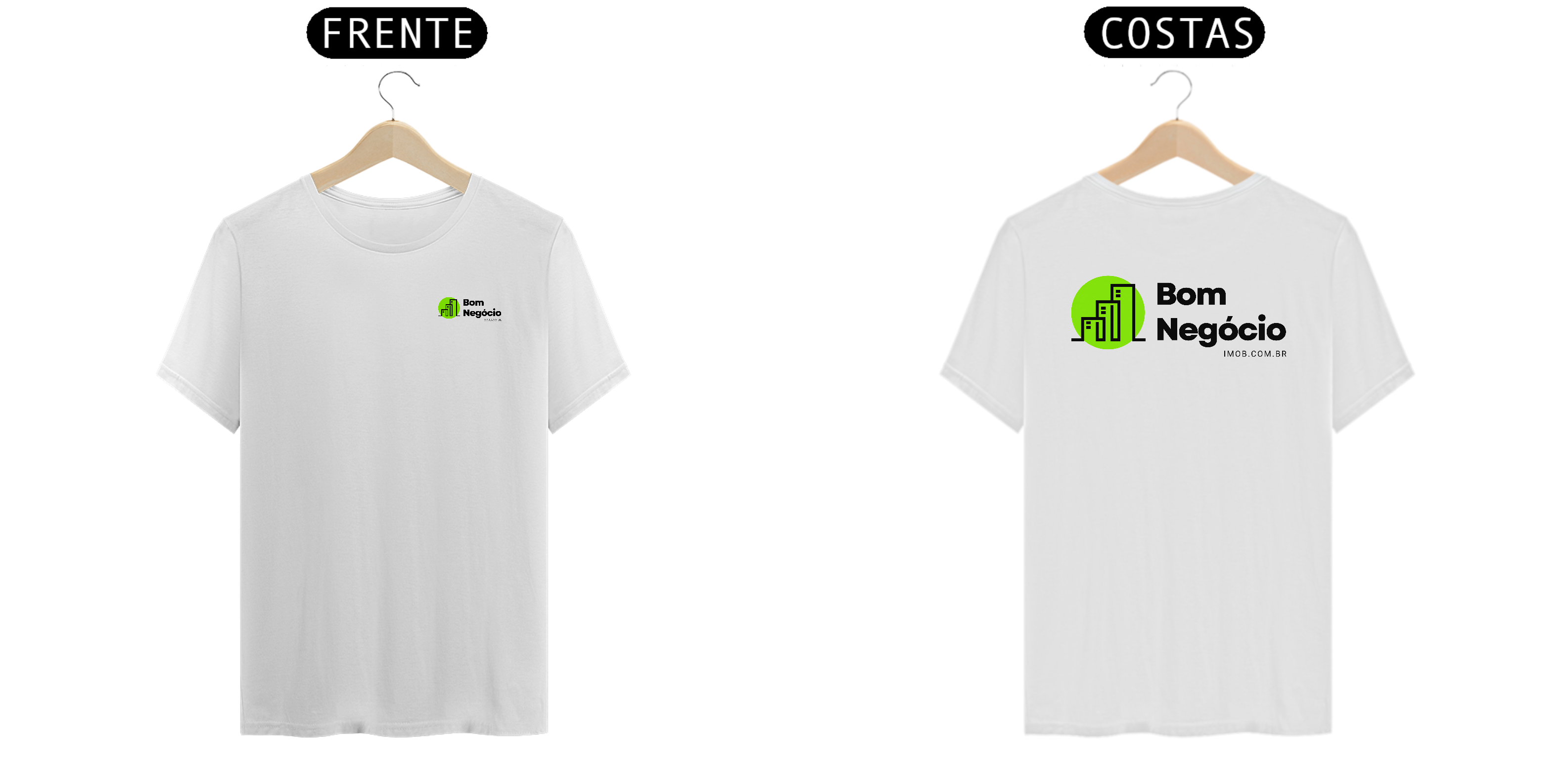 Nome do produto: Camiseta Classic - Bom Negócio IMOB