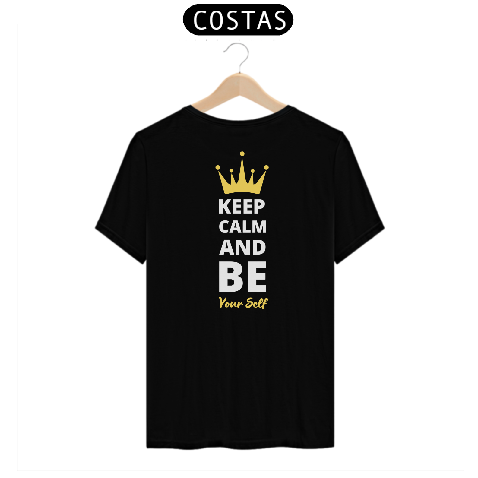 Nome do produto: Camiseta Classic - Be Yourself