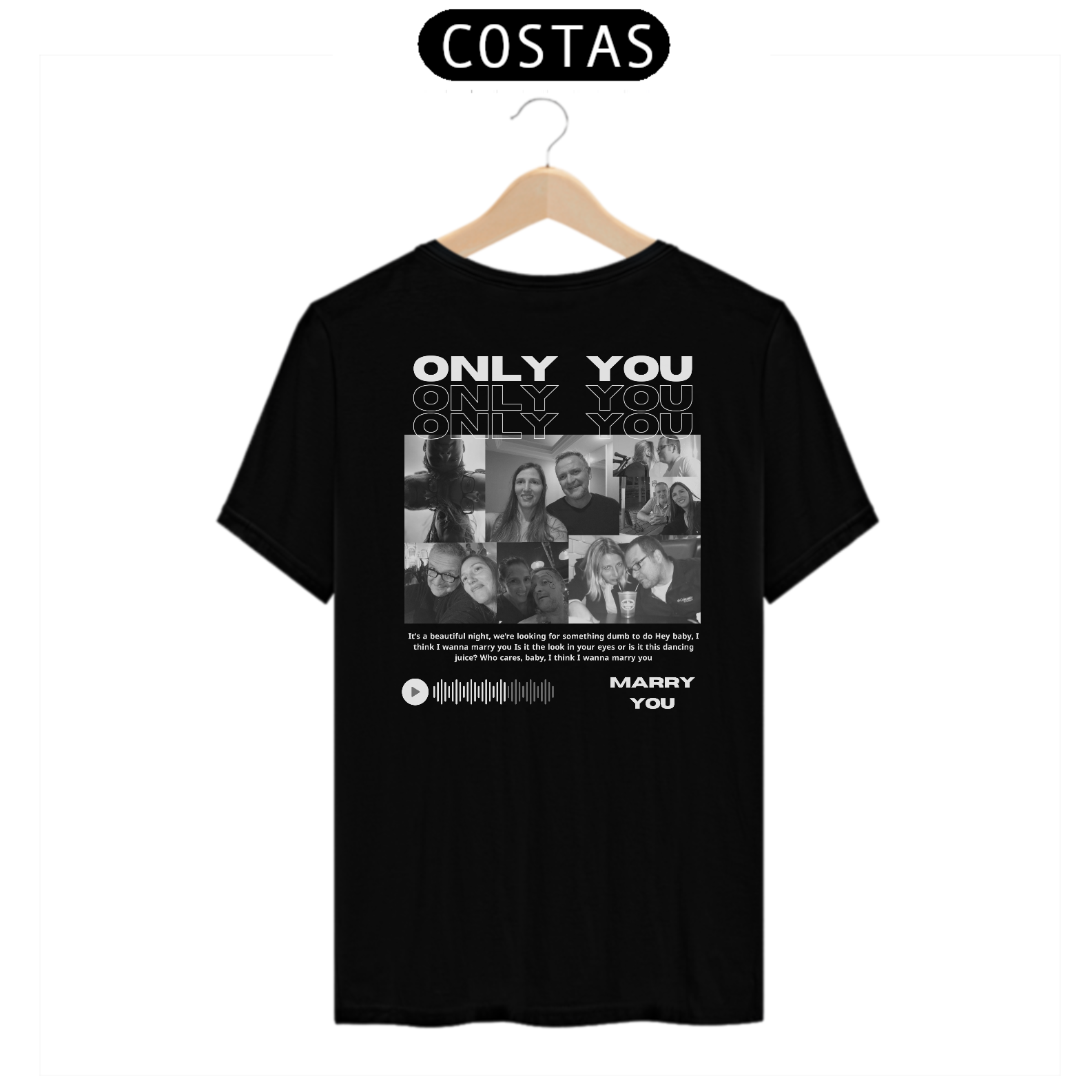Nome do produto: Camiseta Classic - Only You