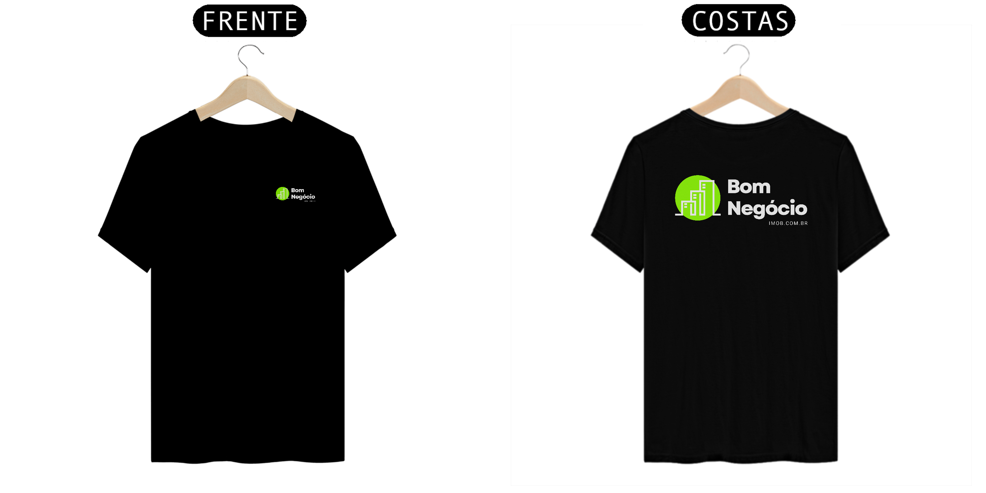 Nome do produto: Camiseta Classic - Bom Negócio IMOB