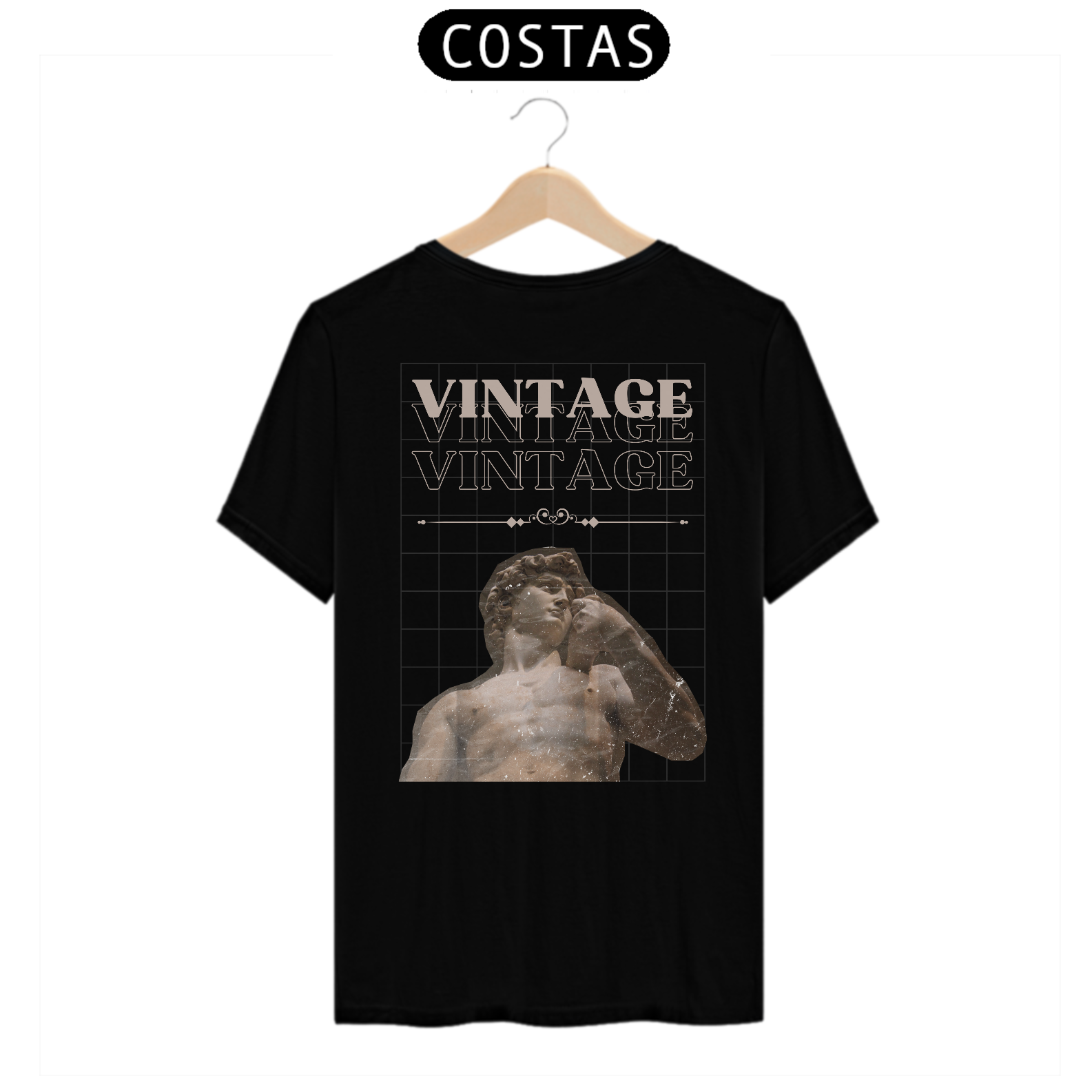 Nome do produto: Camiseta Classic - Vintage
