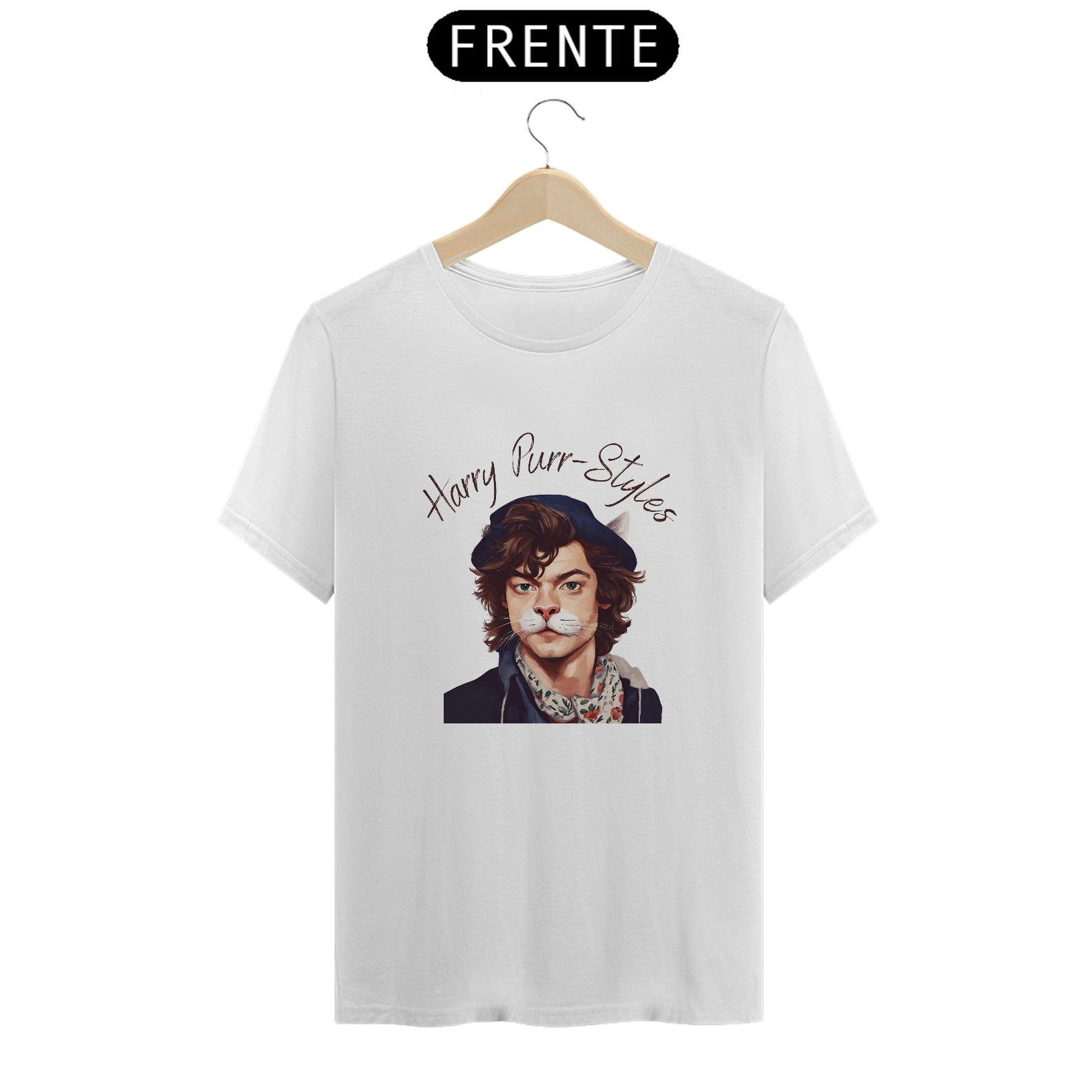 Nome do produto: Camiseta - Harry Purr-Styles