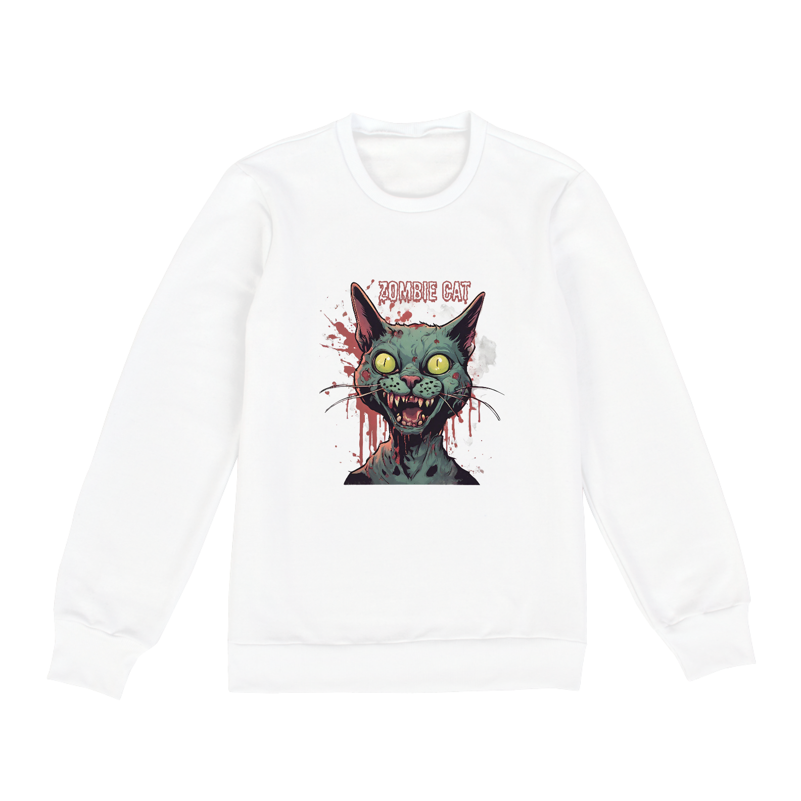 Nome do produto: Moletom - Zombie Cat
