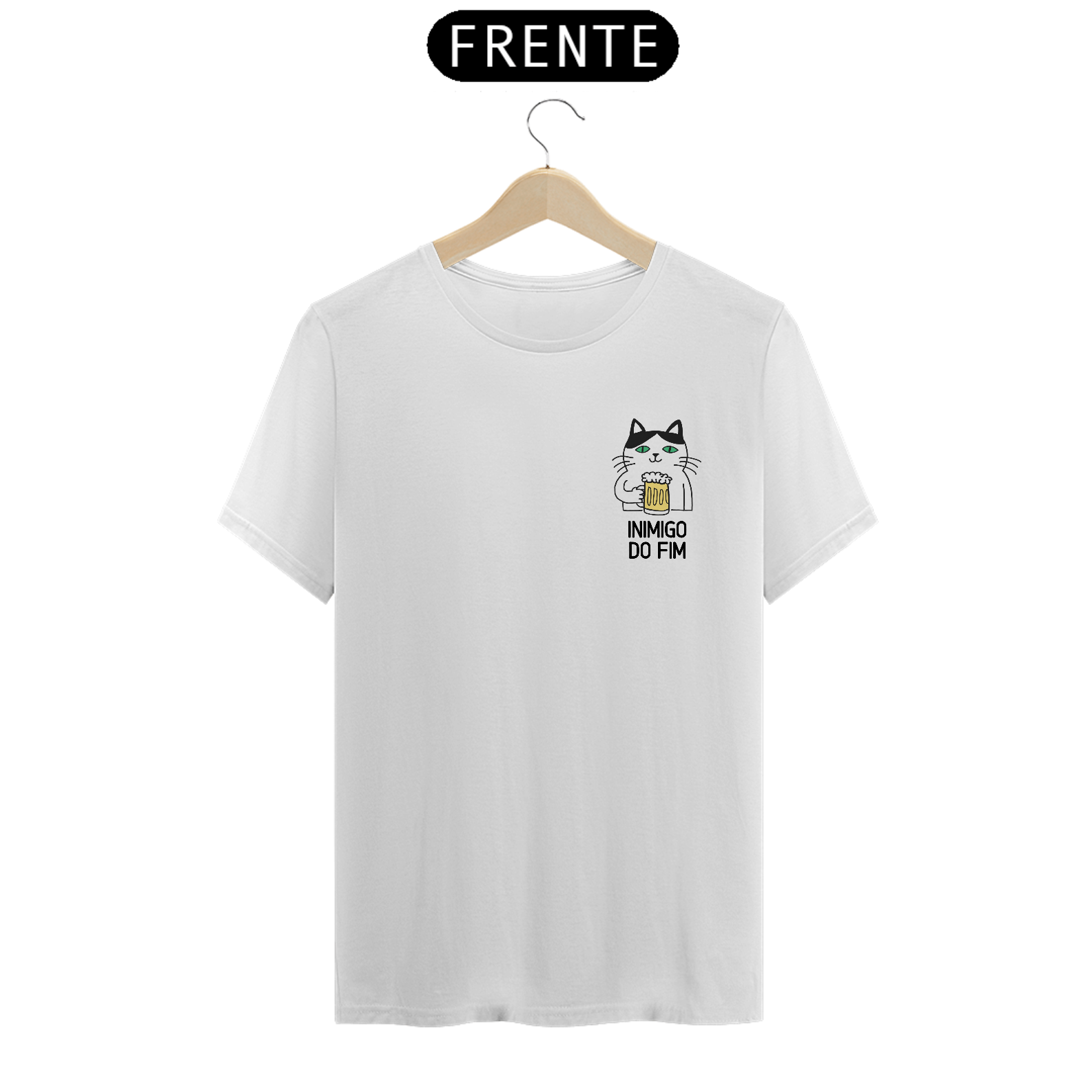 Nome do produto: Camiseta - Inimigo do Fim