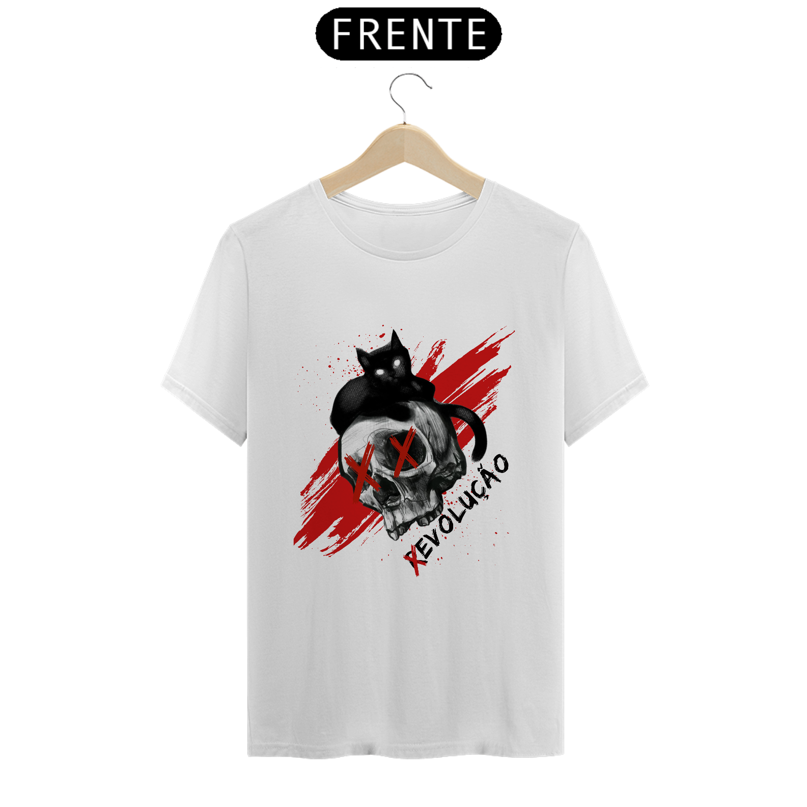 Nome do produto: Camiseta - (R)evolução Felina
