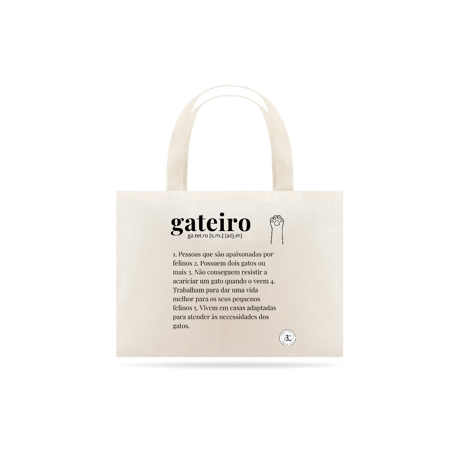 Nome do produto: Ecobag - Gateiro