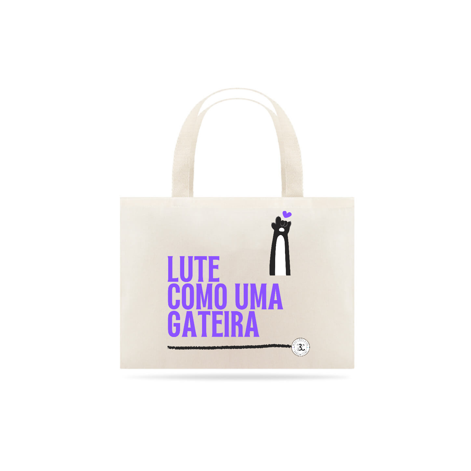 Nome do produto: Ecobag - Lute Como uma Gateira