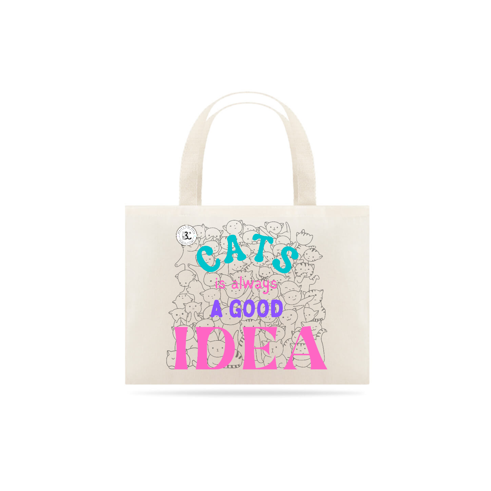 Nome do produto: Ecobag - Cats is Always a Good Idea