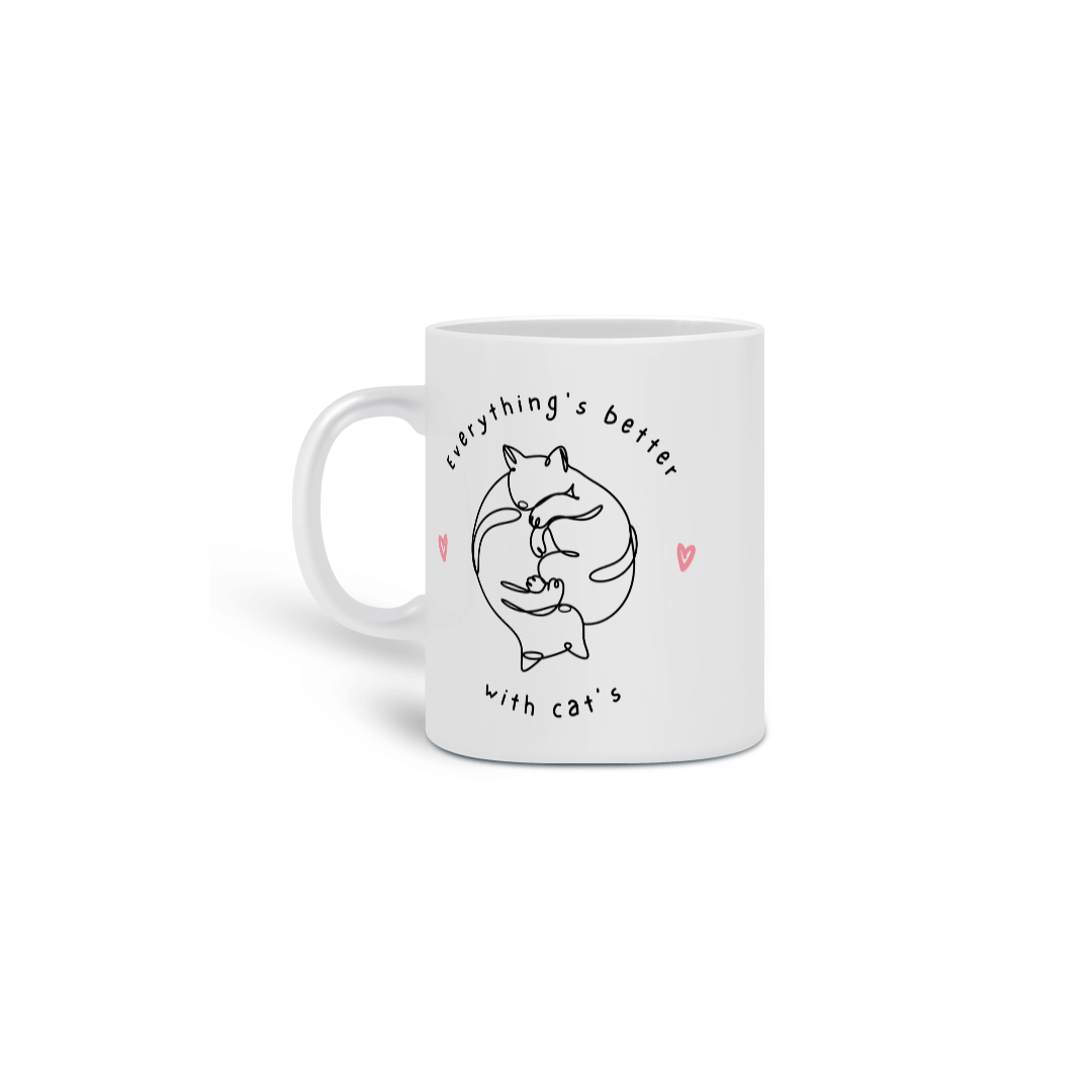 Nome do produto: Caneca - With Cats