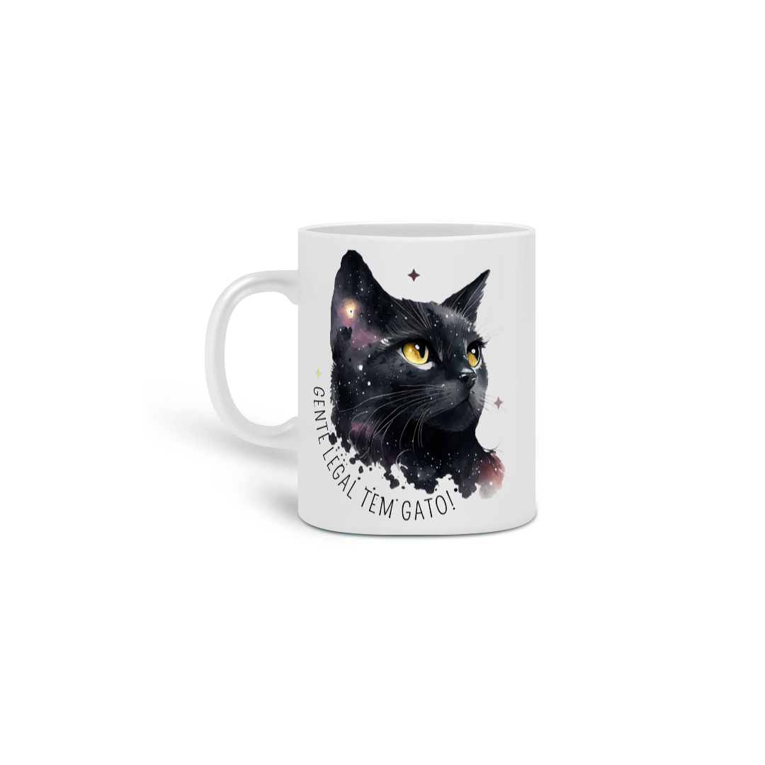 Nome do produto: Caneca - Gente Legal Tem Gato!