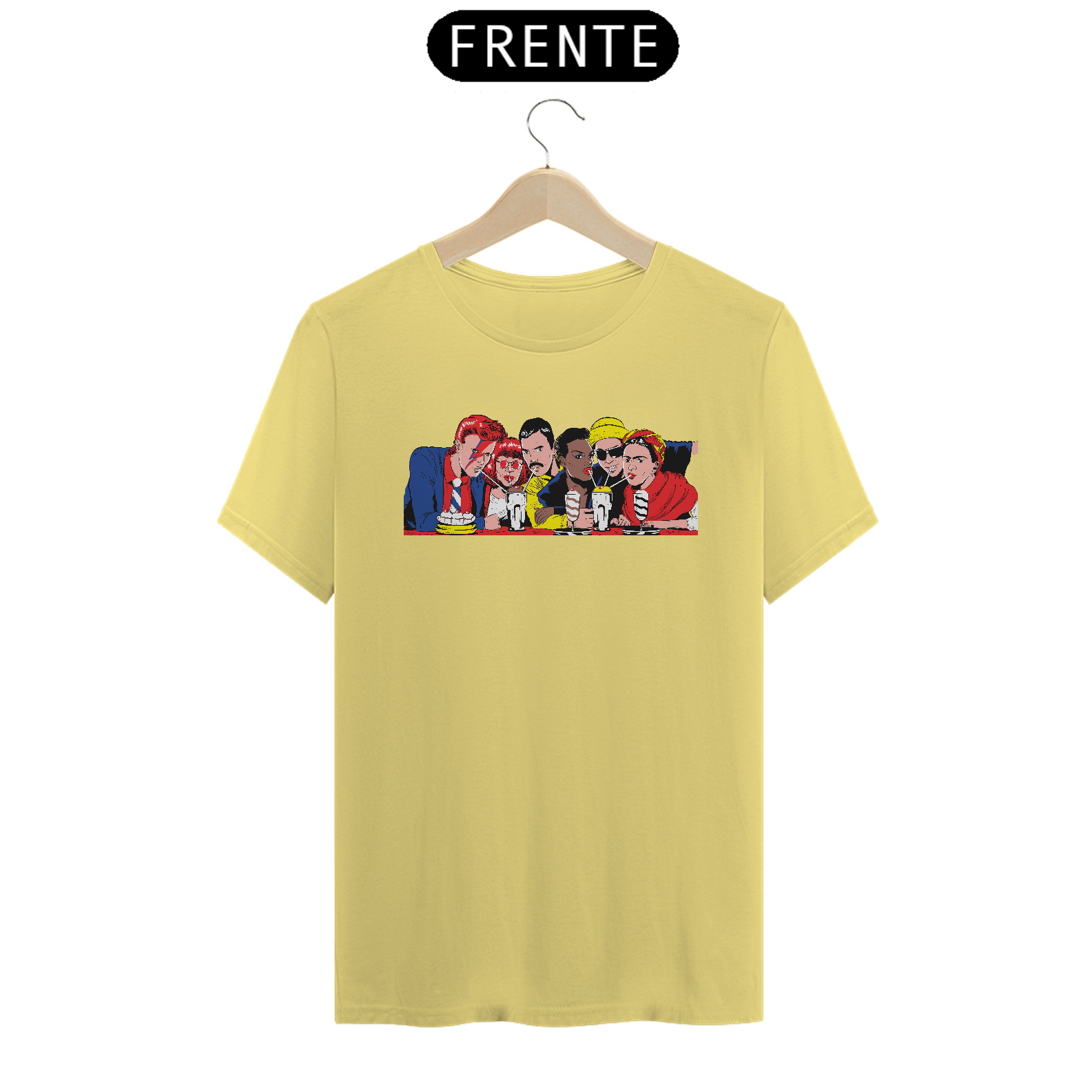 Nome do produto: T-SHIRT ICONS ESTONADA