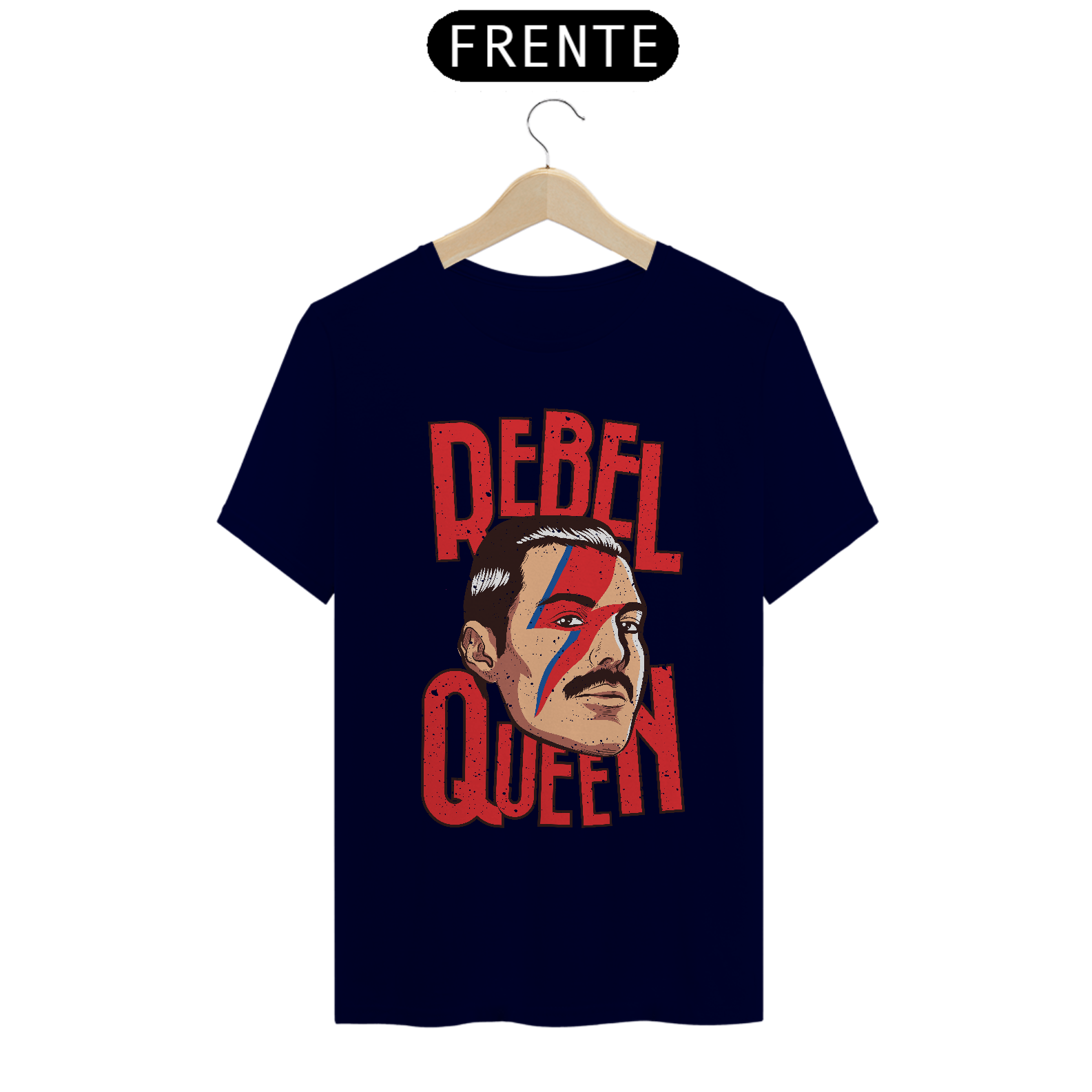Nome do produto: T-SHIRT REBEL QUEEN QUALITY