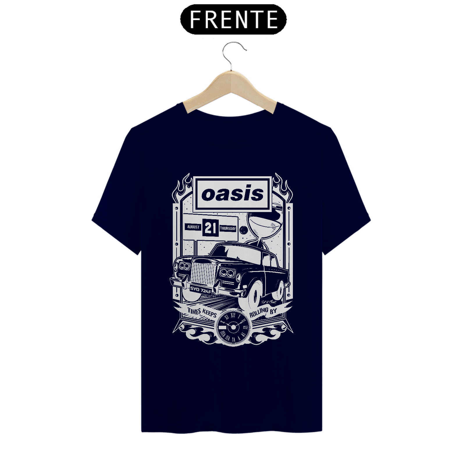 Nome do produto: T-SHIRT OASIS QUALITY