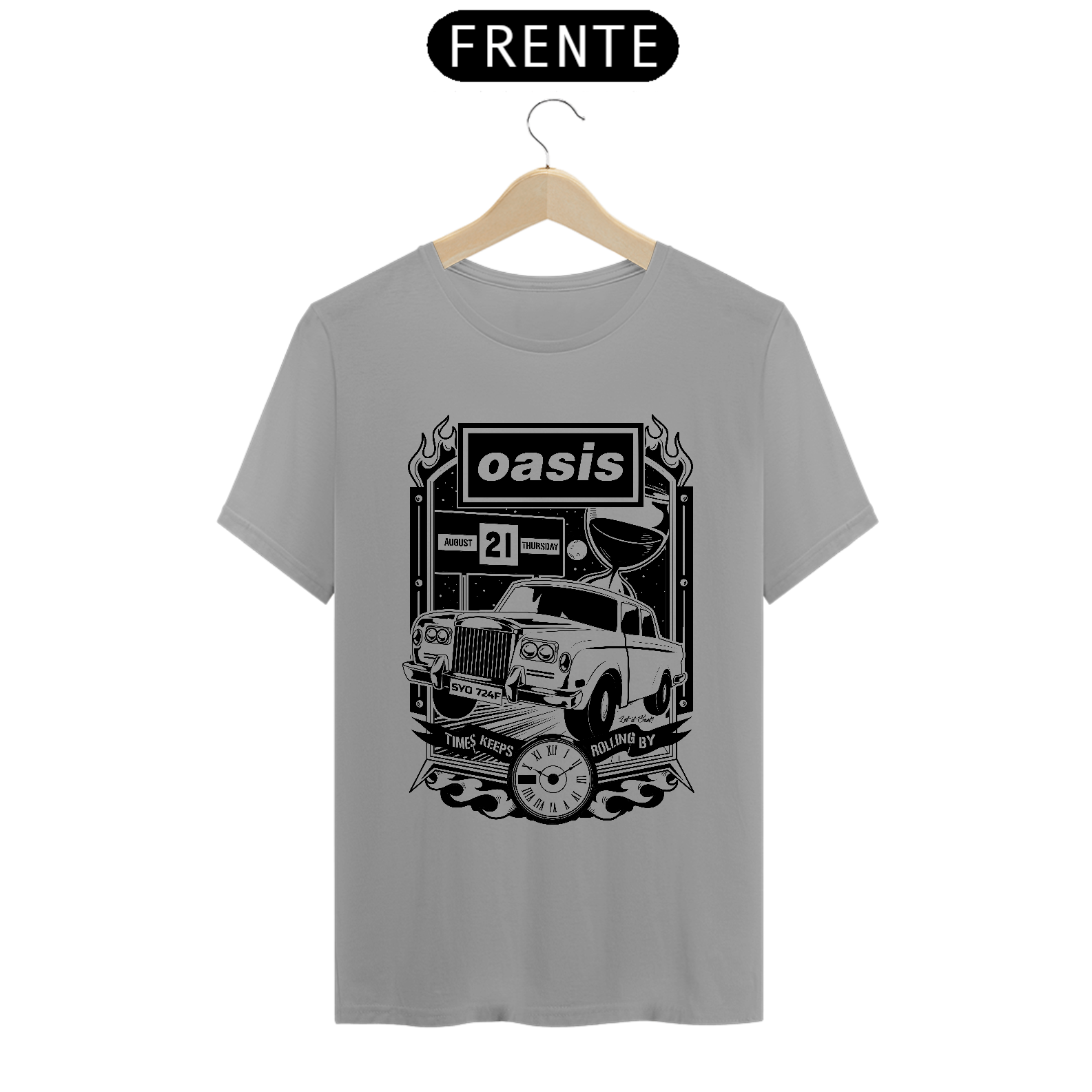 Nome do produto: T-SHIRT OASIS QUALITY