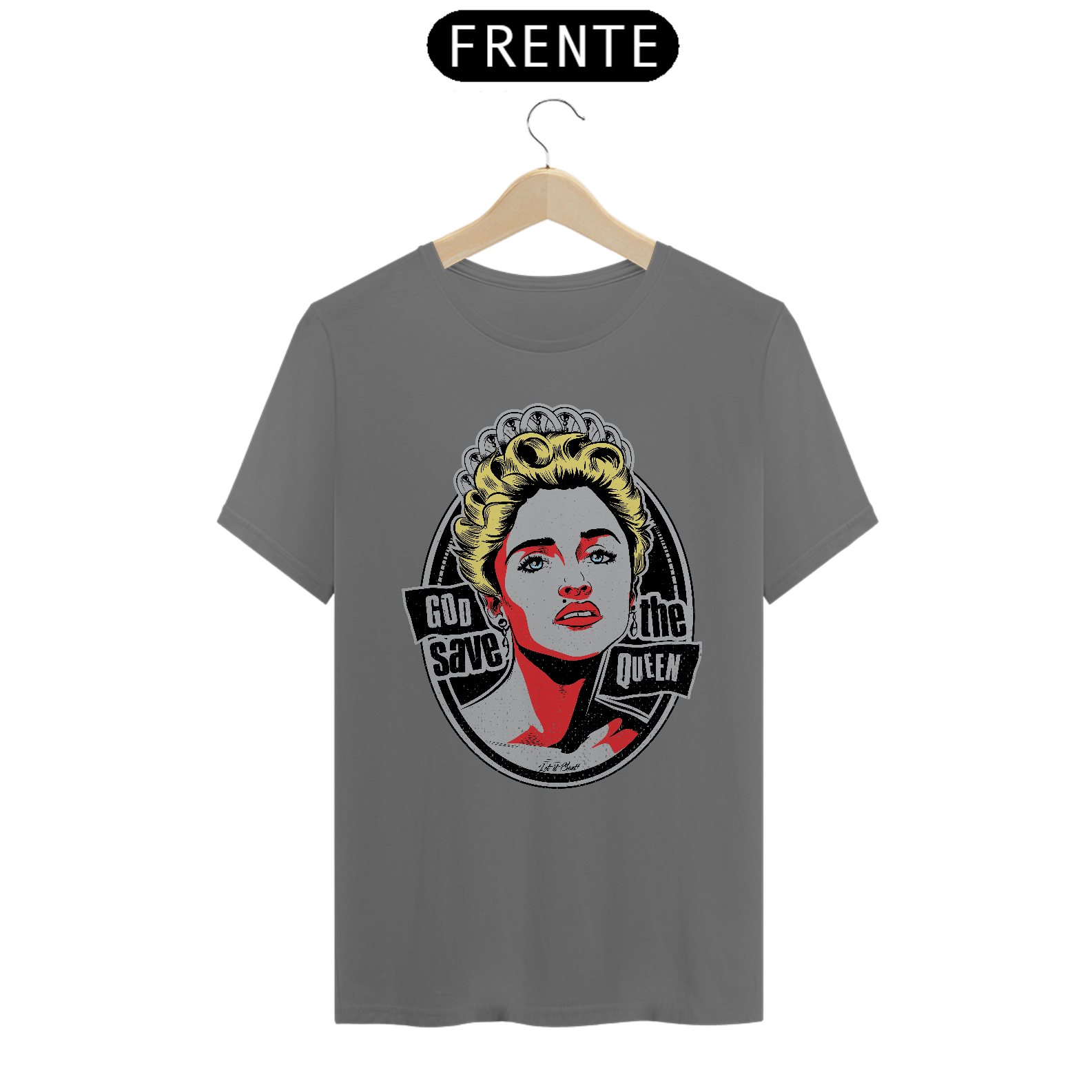 Nome do produto: T-SHIRT MADONA - ESTONADA