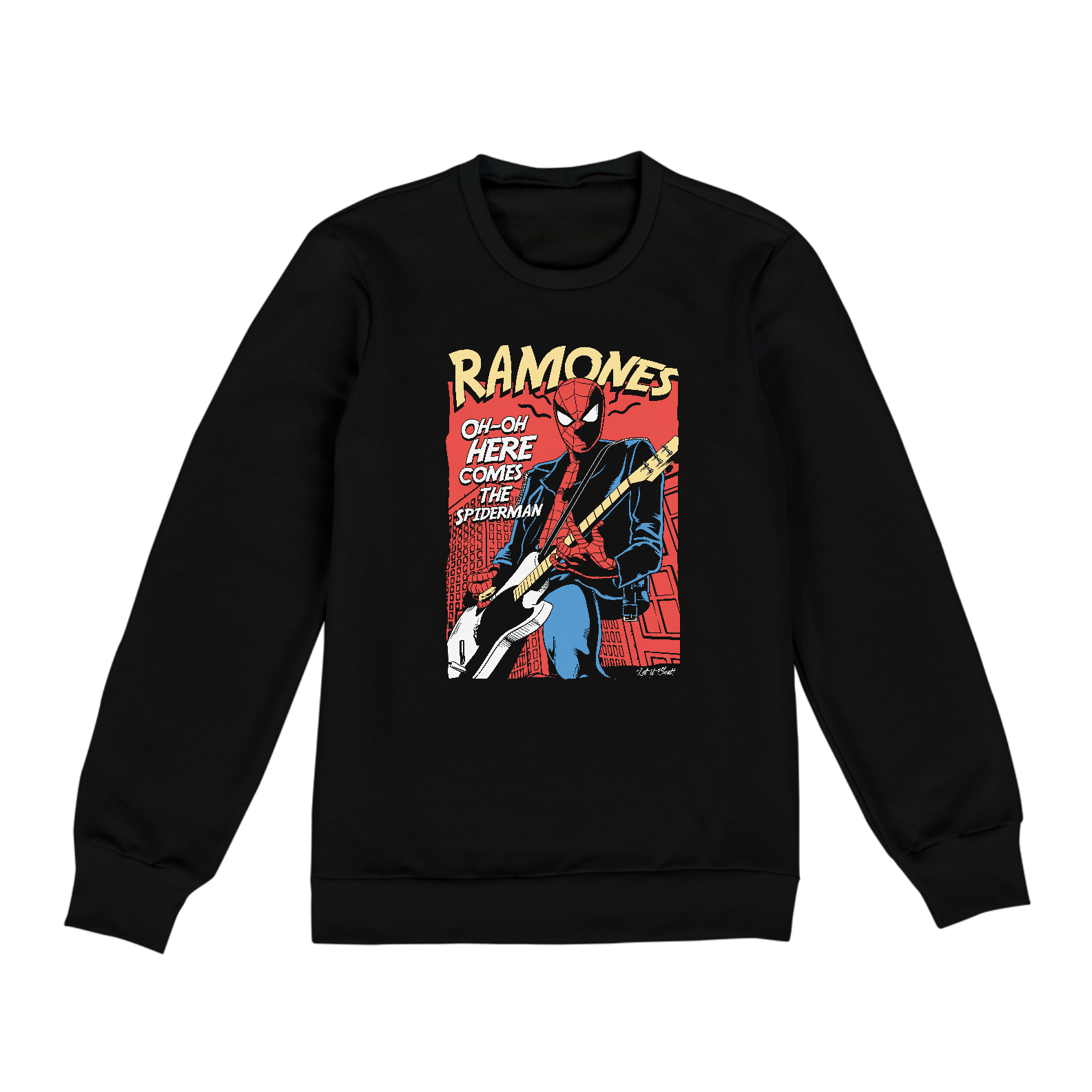 Nome do produto: BLUSÃO  RAMONES – HOMEM ARANHA